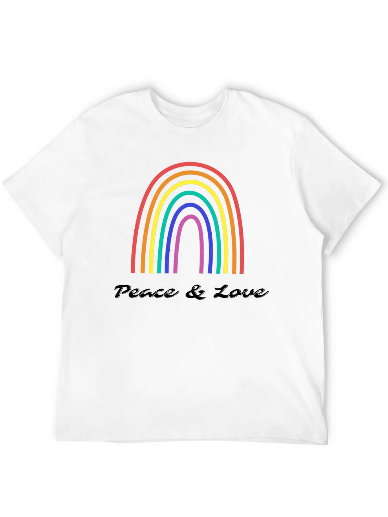 Peace & Love Rainbow T-Shirt