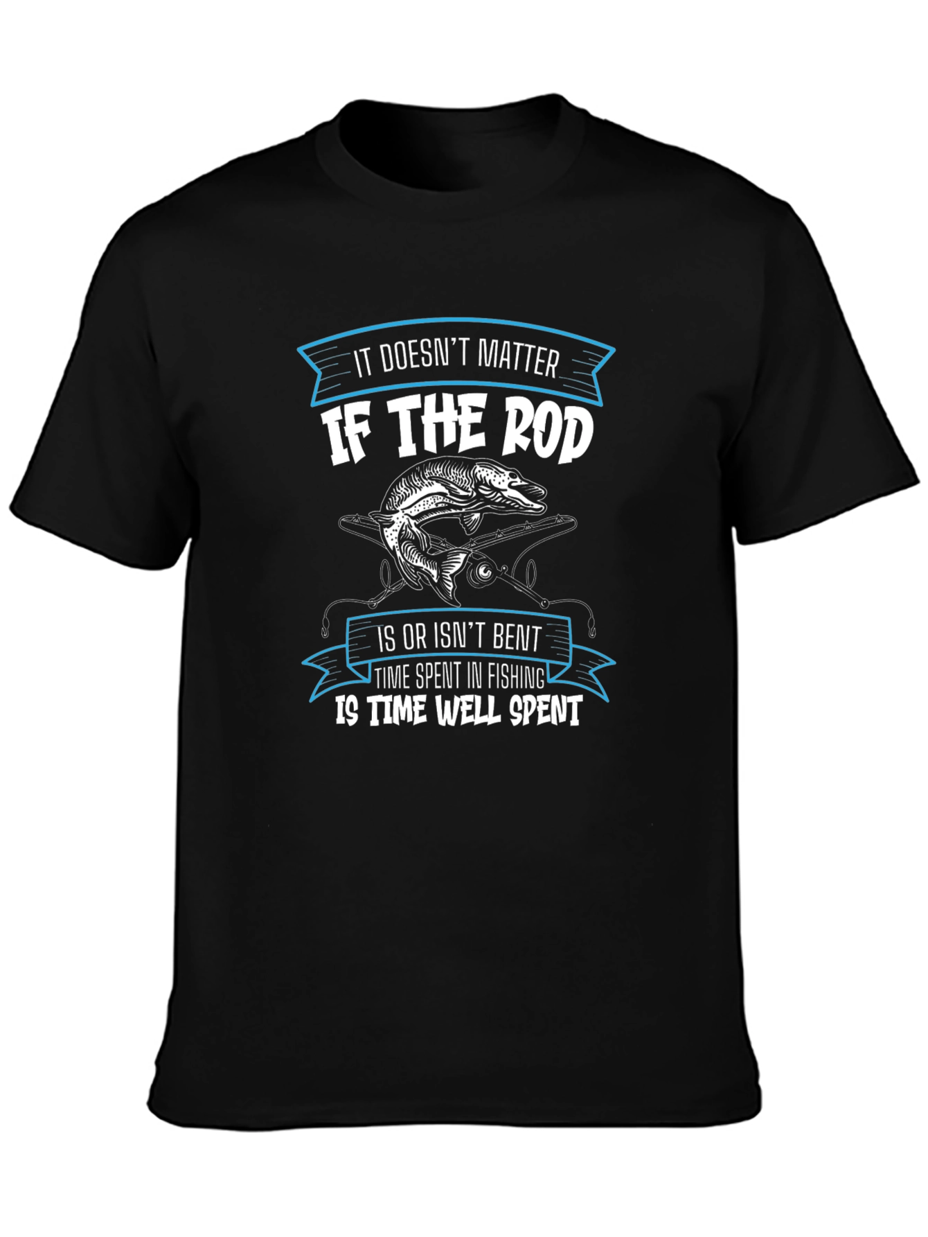 Fishing T-Shirt - Time Well Spent