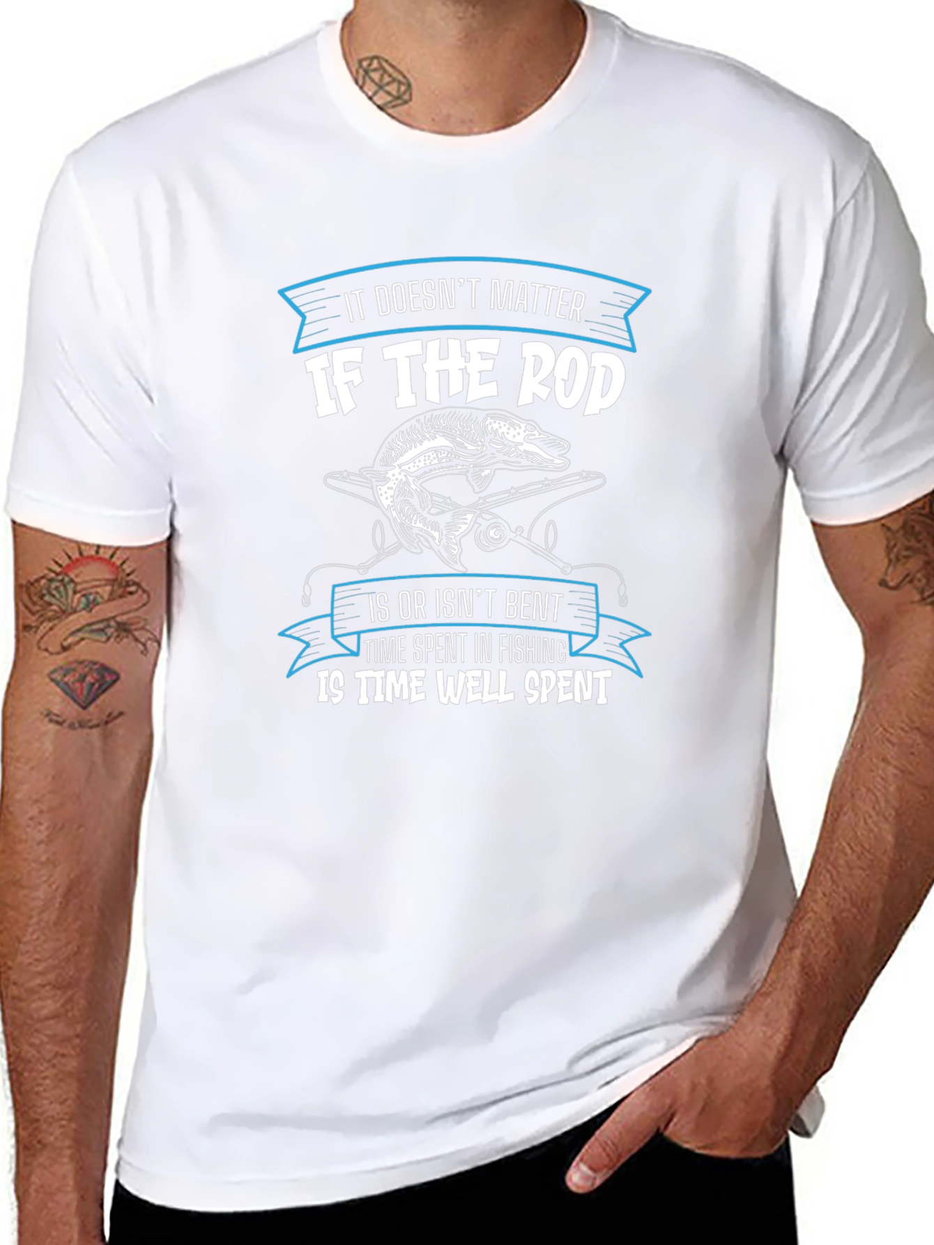 Fishing T-Shirt - Time Well Spent