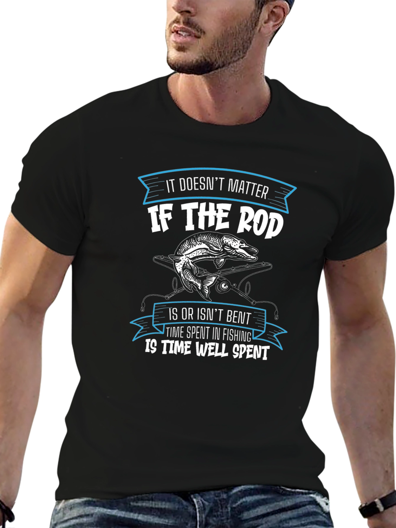 Fishing T-Shirt - Time Well Spent