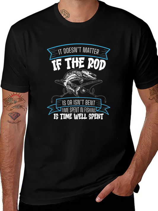 Fishing T-Shirt - Time Well Spent
