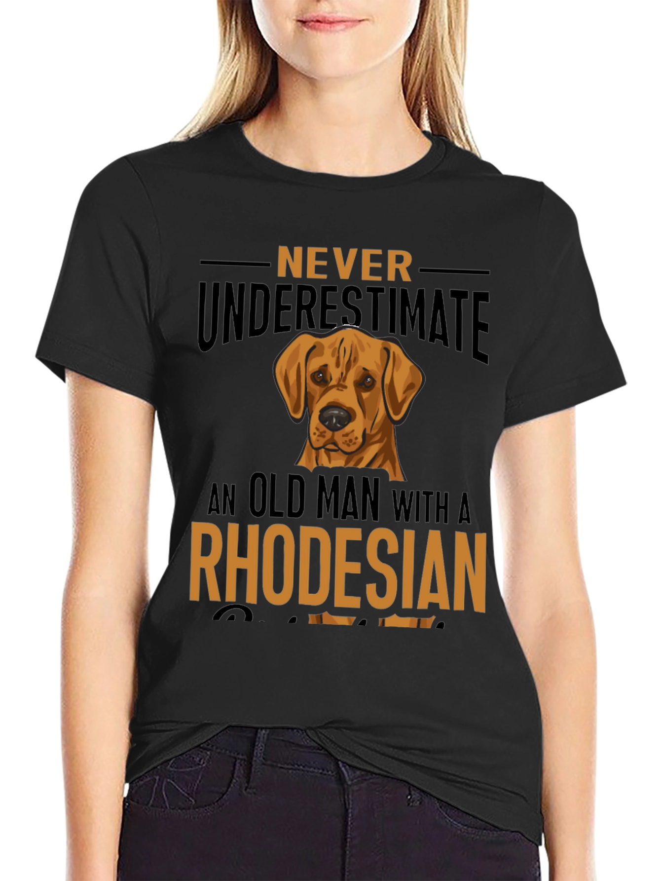 Rhodesian Ridgeback Old Man T-Shirt