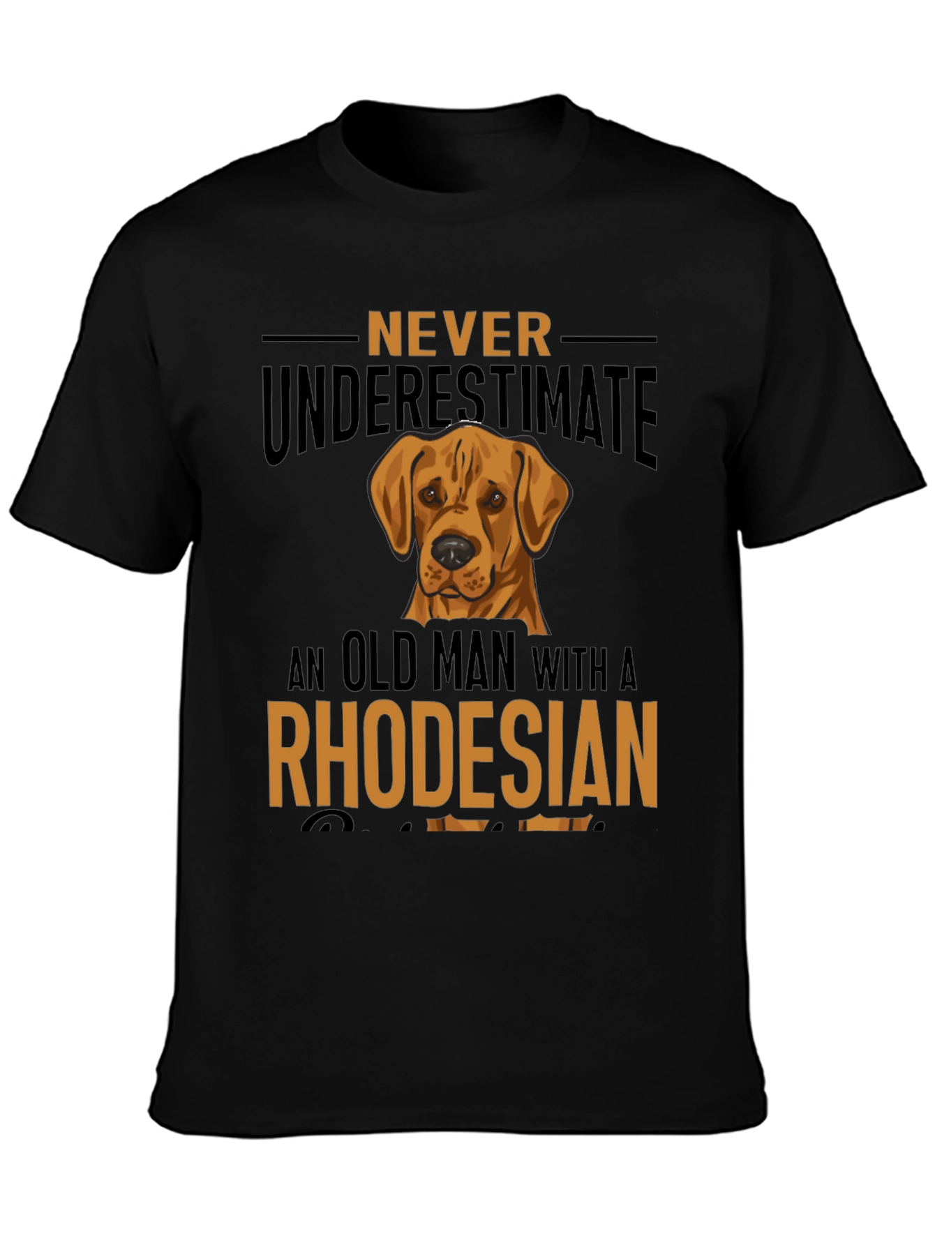 Rhodesian Ridgeback Old Man T-Shirt