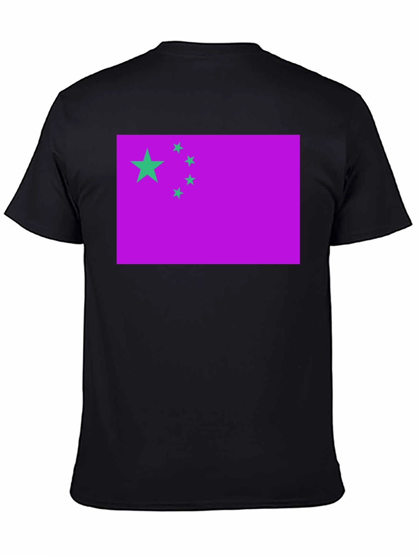 Novelty Flag Graphic Tee - Stylish Statement Shirt
