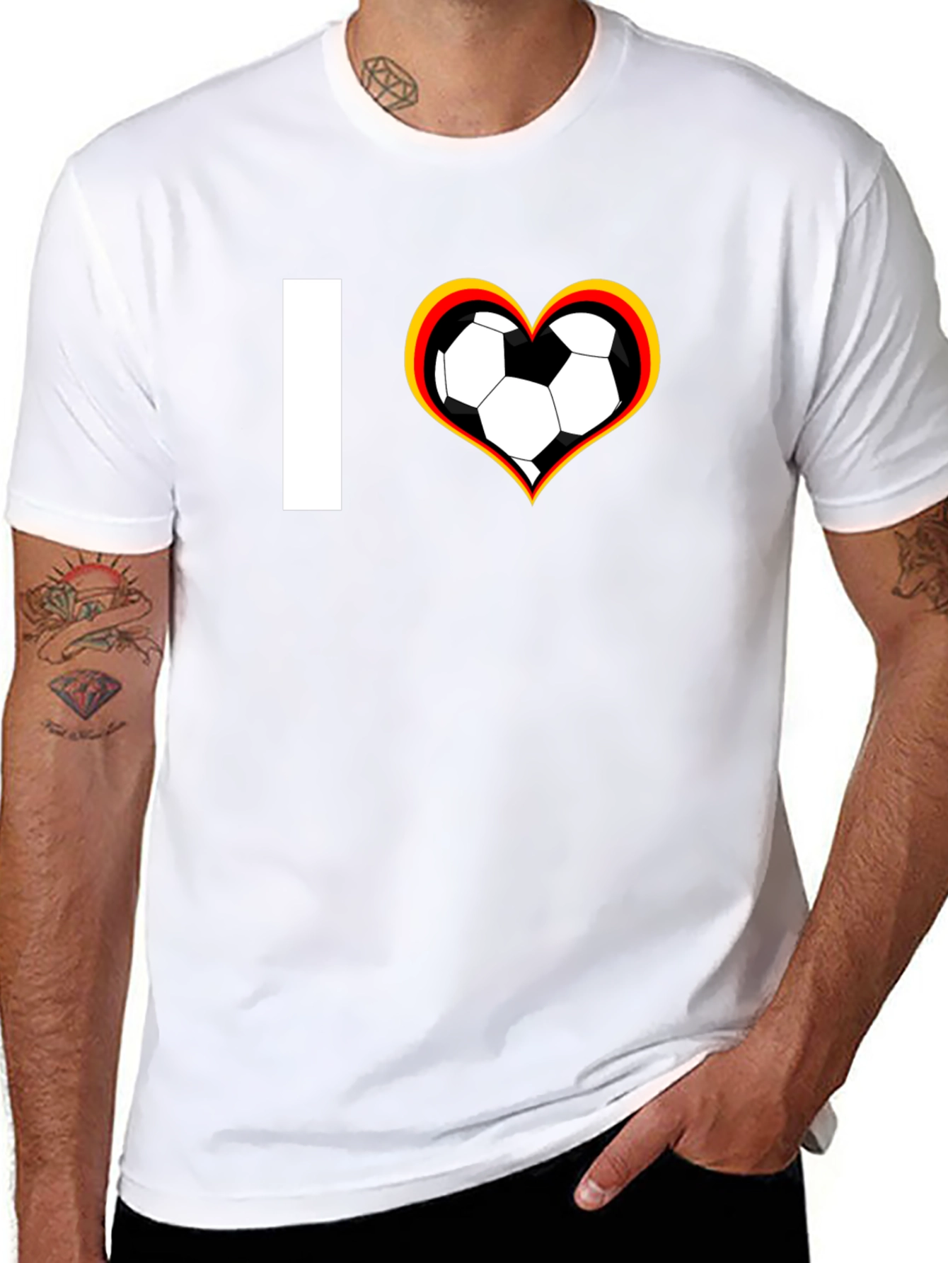 I Love Football Germany T-Shirt