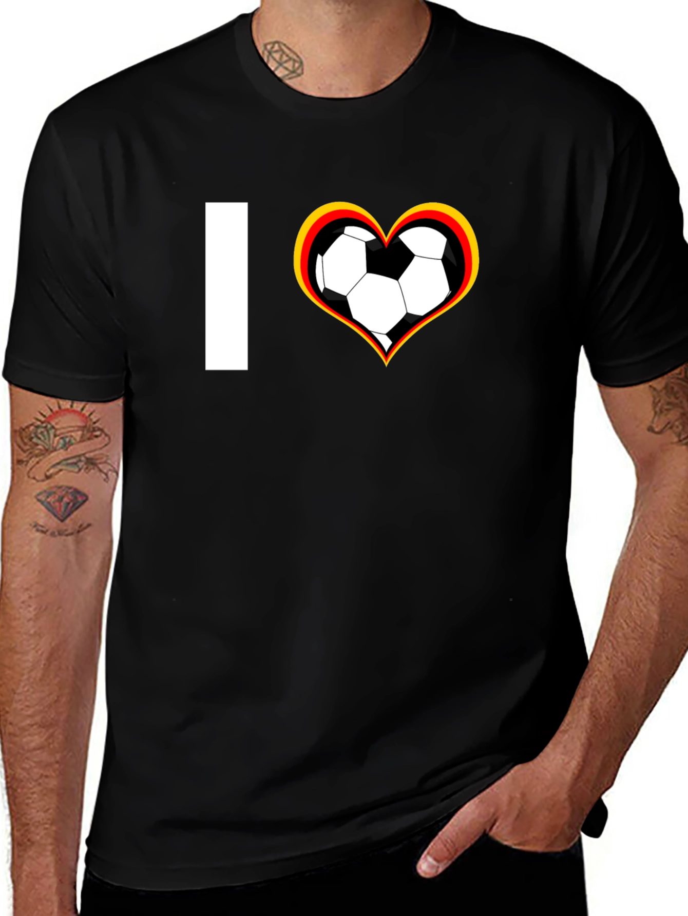 I Love Football Germany T-Shirt