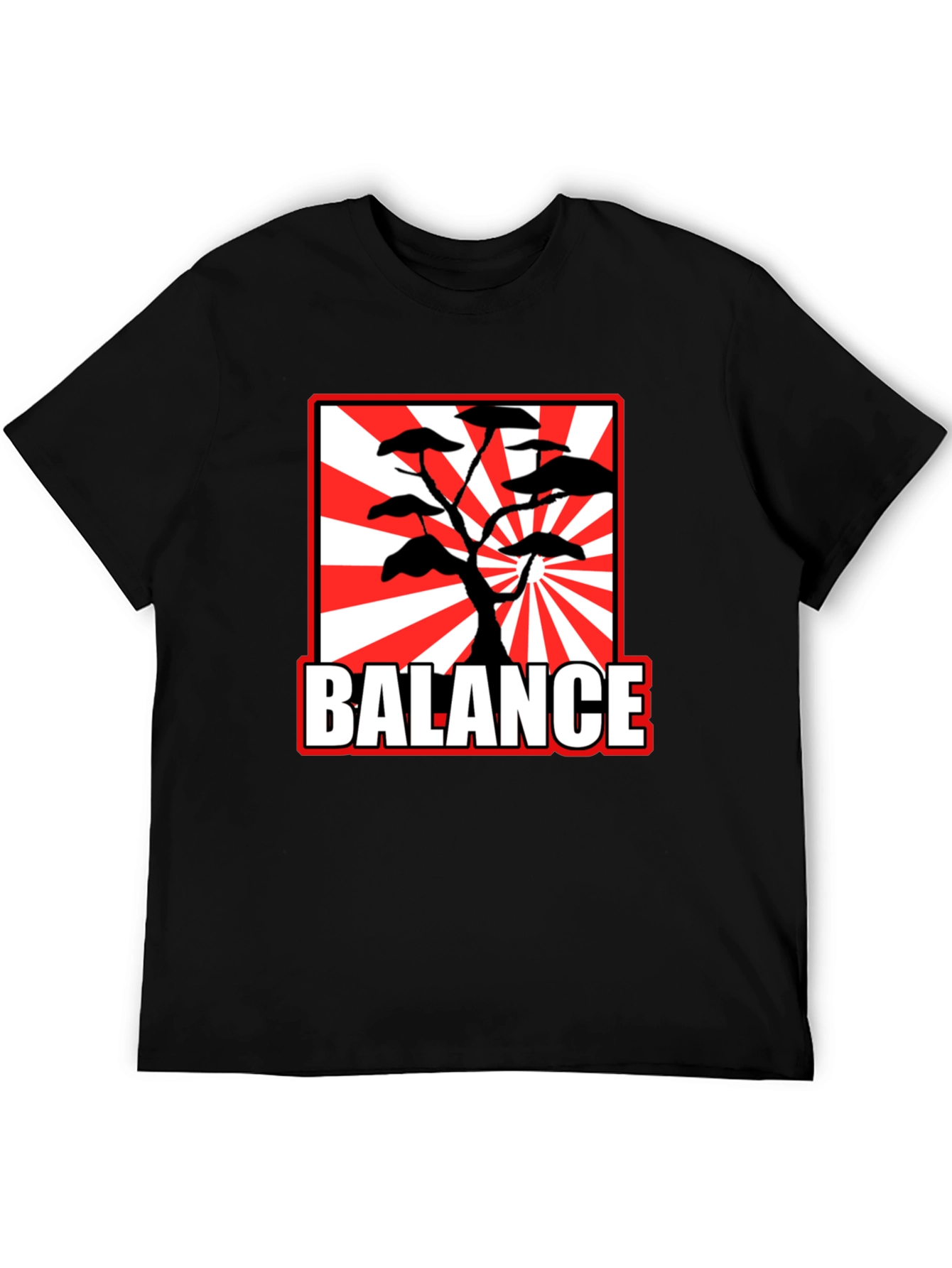 BALANCE Bonsai Tree T-Shirt - Japanese Style