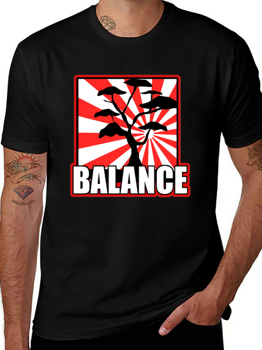 BALANCE Bonsai Tree T-Shirt - Japanese Style