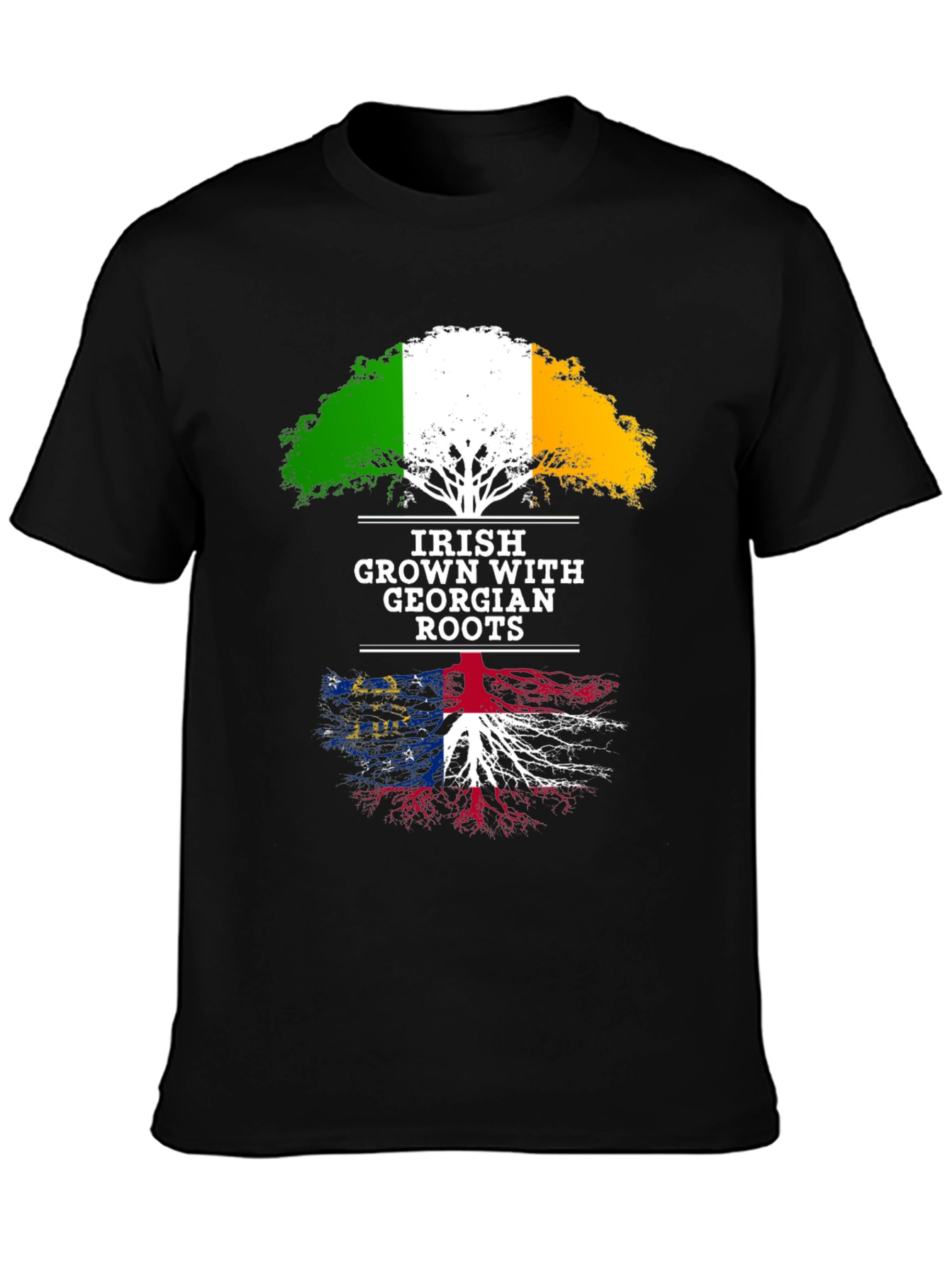 Irish Grown with Georgian Roots T-Shirt