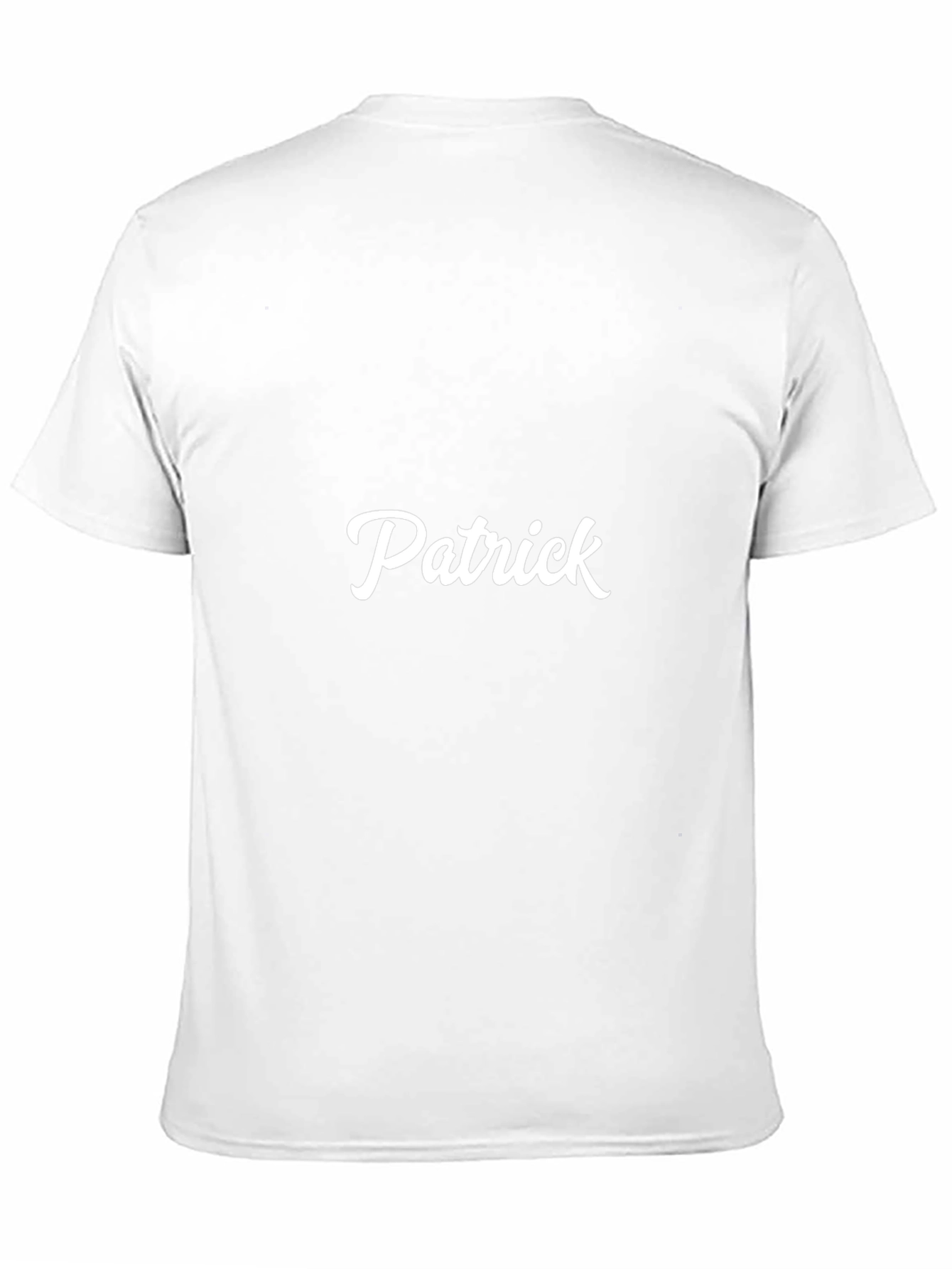 Personalized Patrick Black T-Shirt - Custom Name Tee