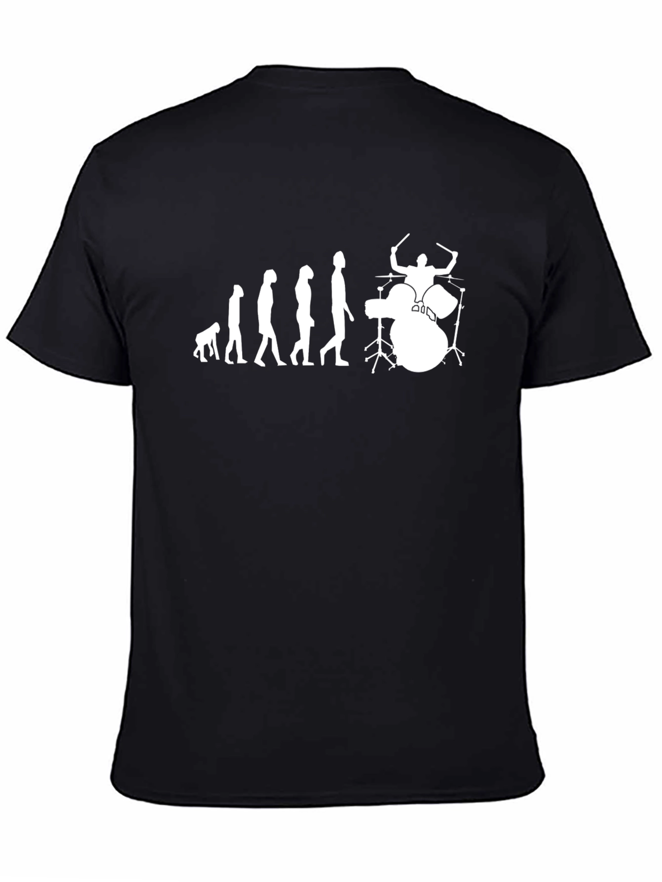 Evolution of Drumming T-Shirt - Musician Gift