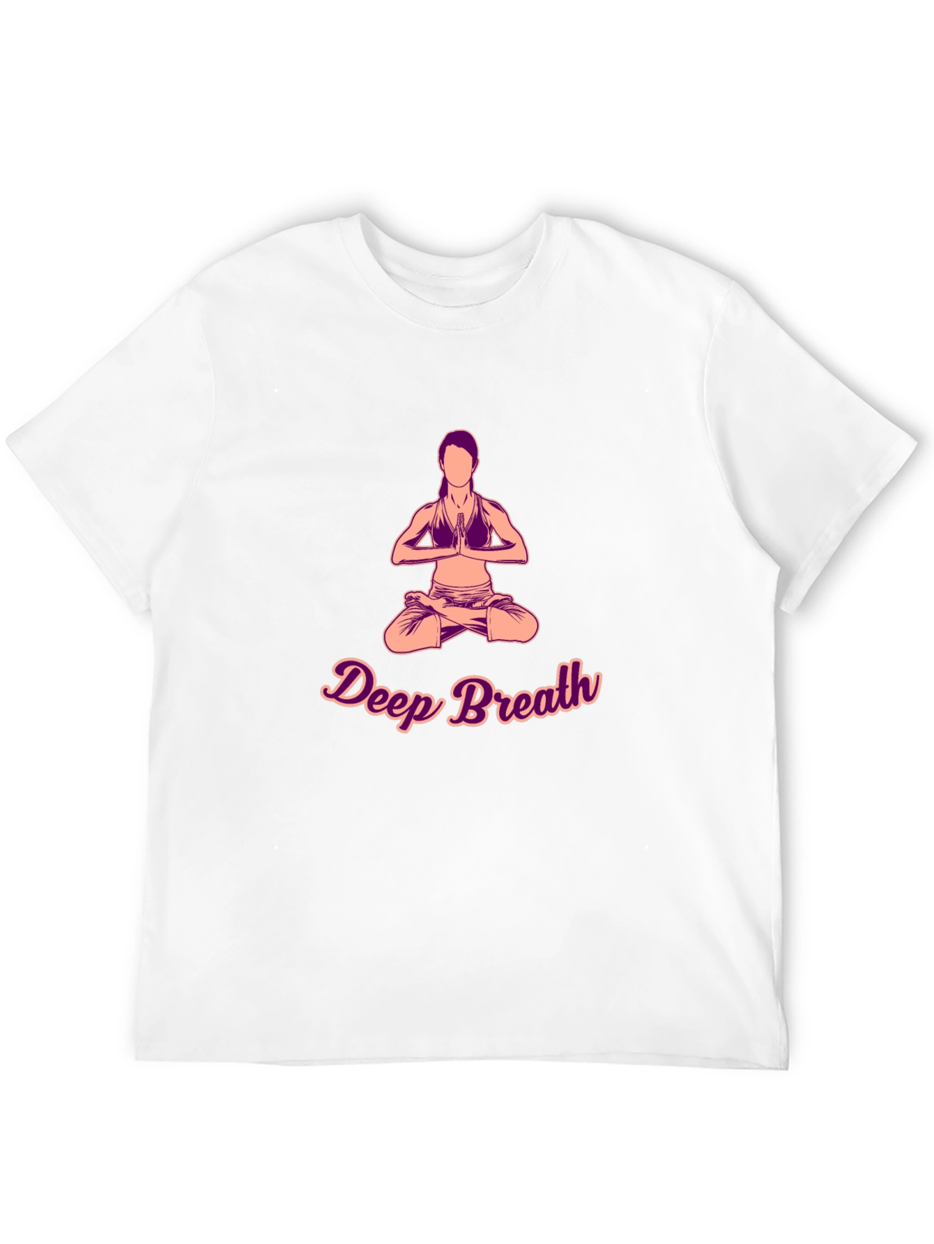 Deep Breath Yoga Graphic T-Shirt