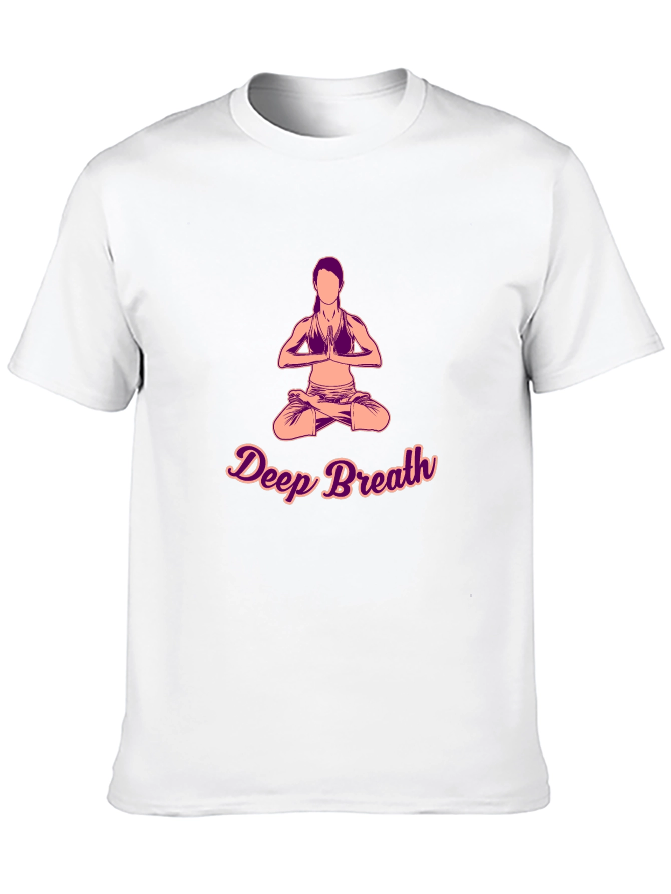 Deep Breath Yoga Graphic T-Shirt