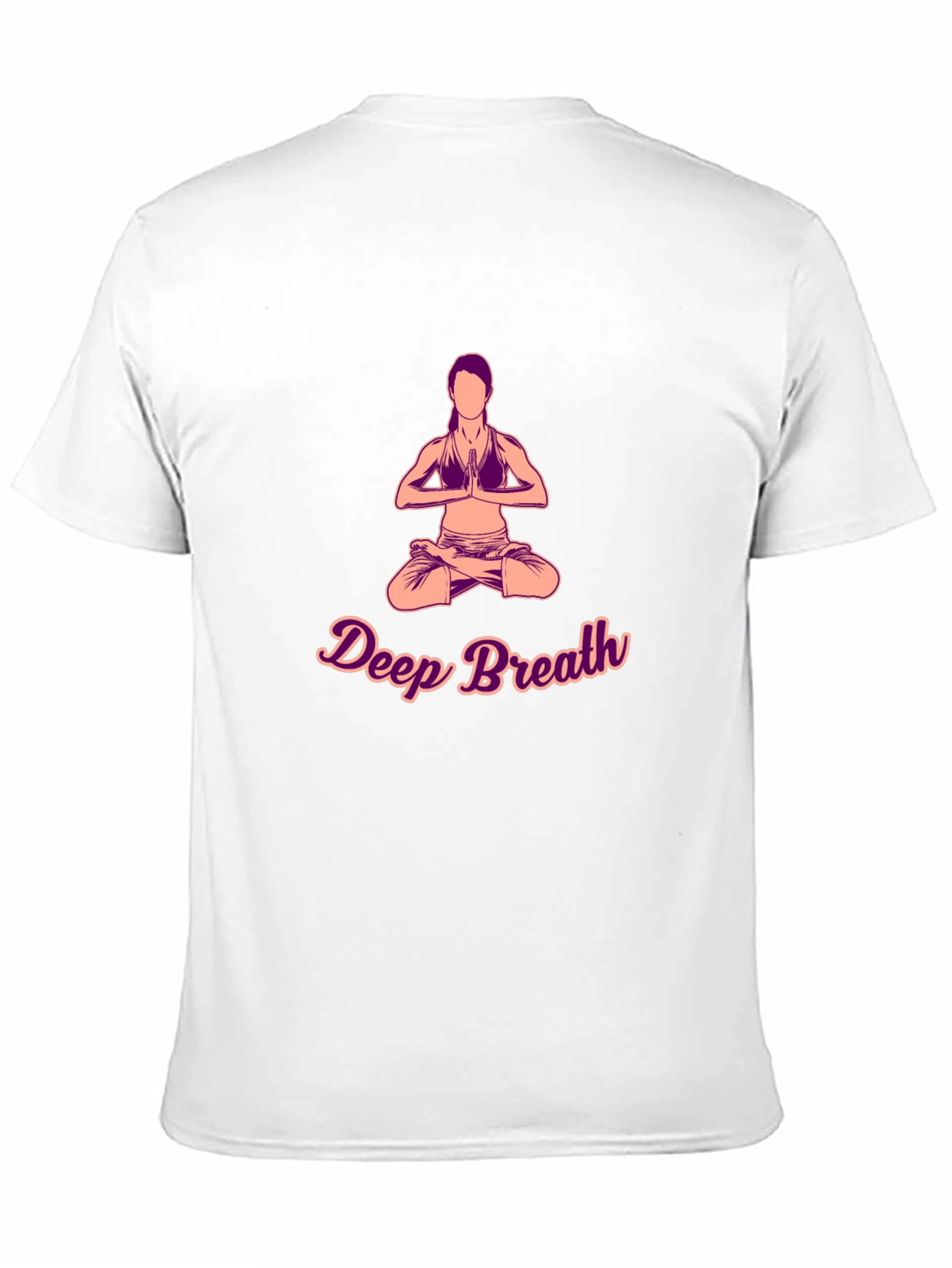 Deep Breath Yoga Graphic T-Shirt