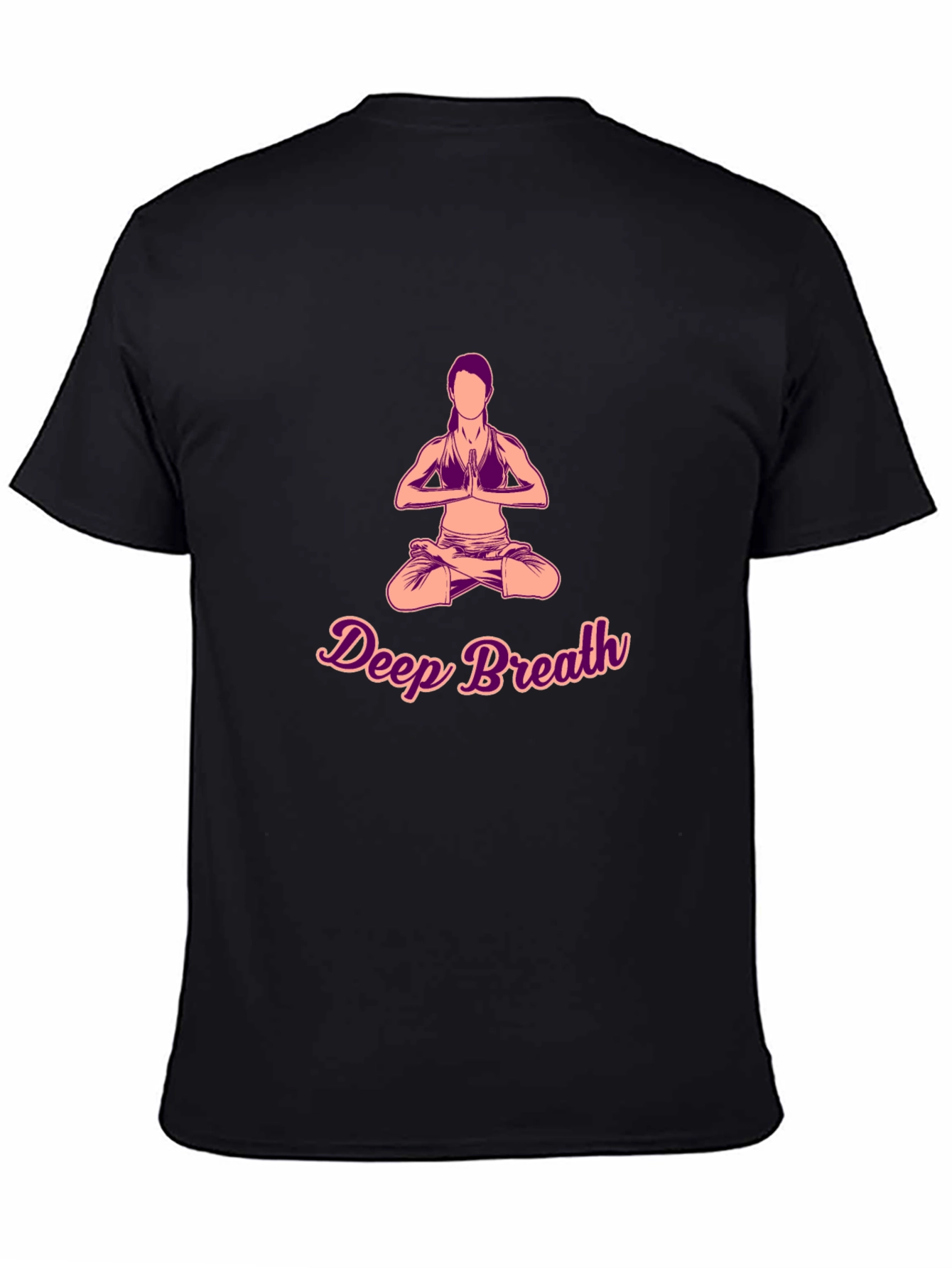 Deep Breath Yoga Graphic T-Shirt