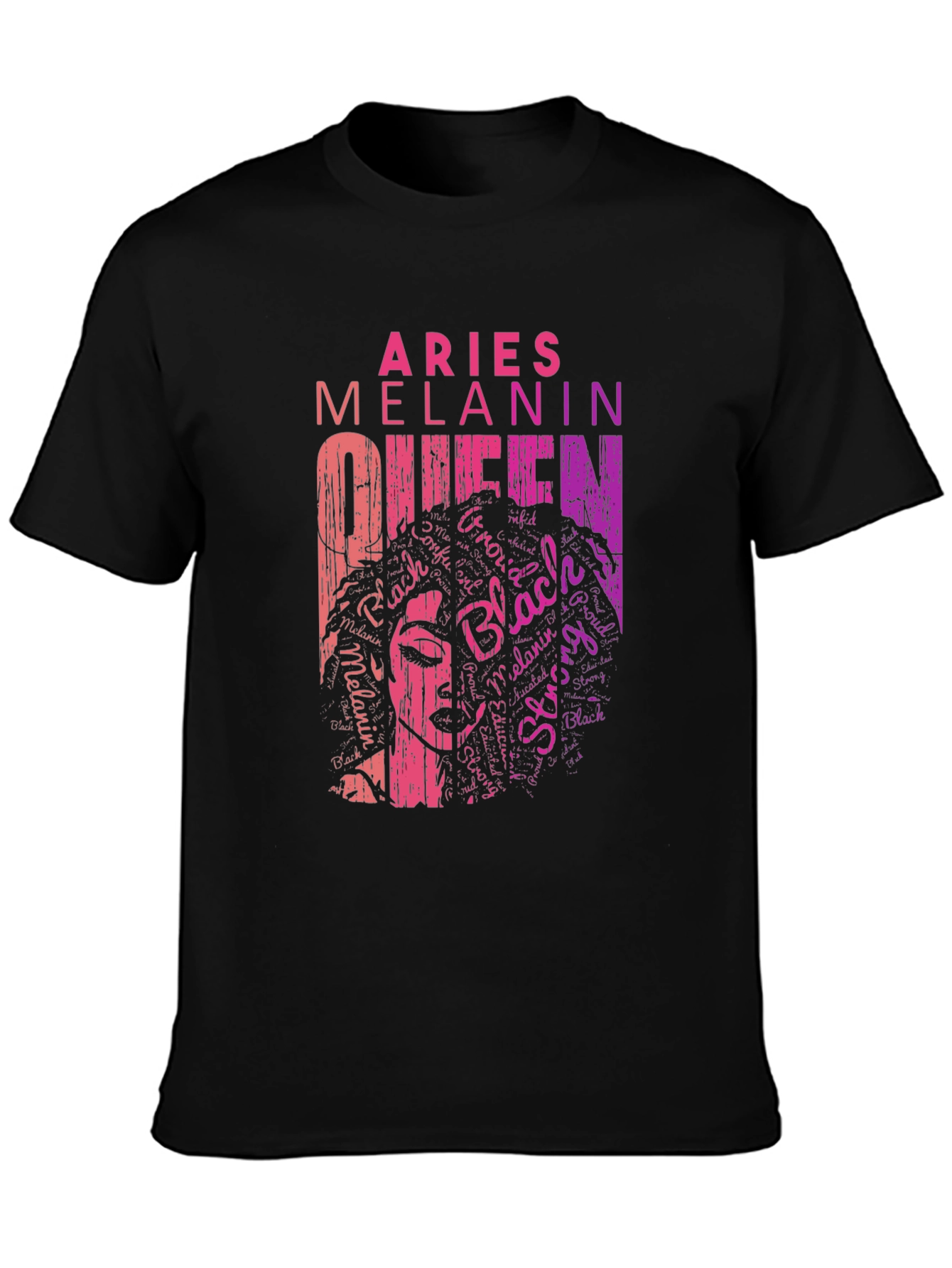 Aries Melanin Queen Graphic Tee