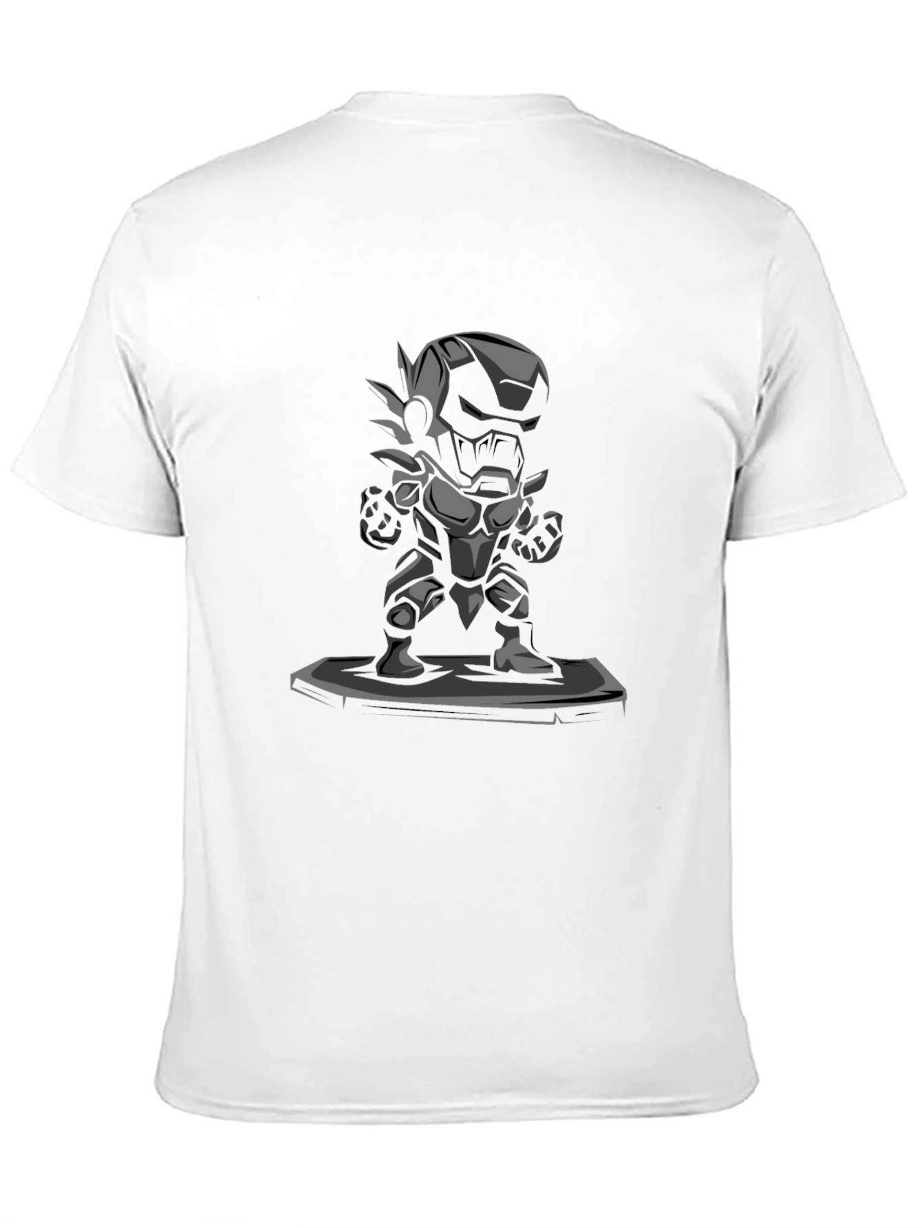 Heroic Robot Graphic Tee - Stylish Comfort