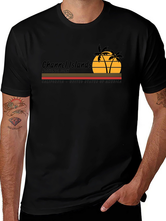 Channel Islands National Park Black Graphic T-Shirt