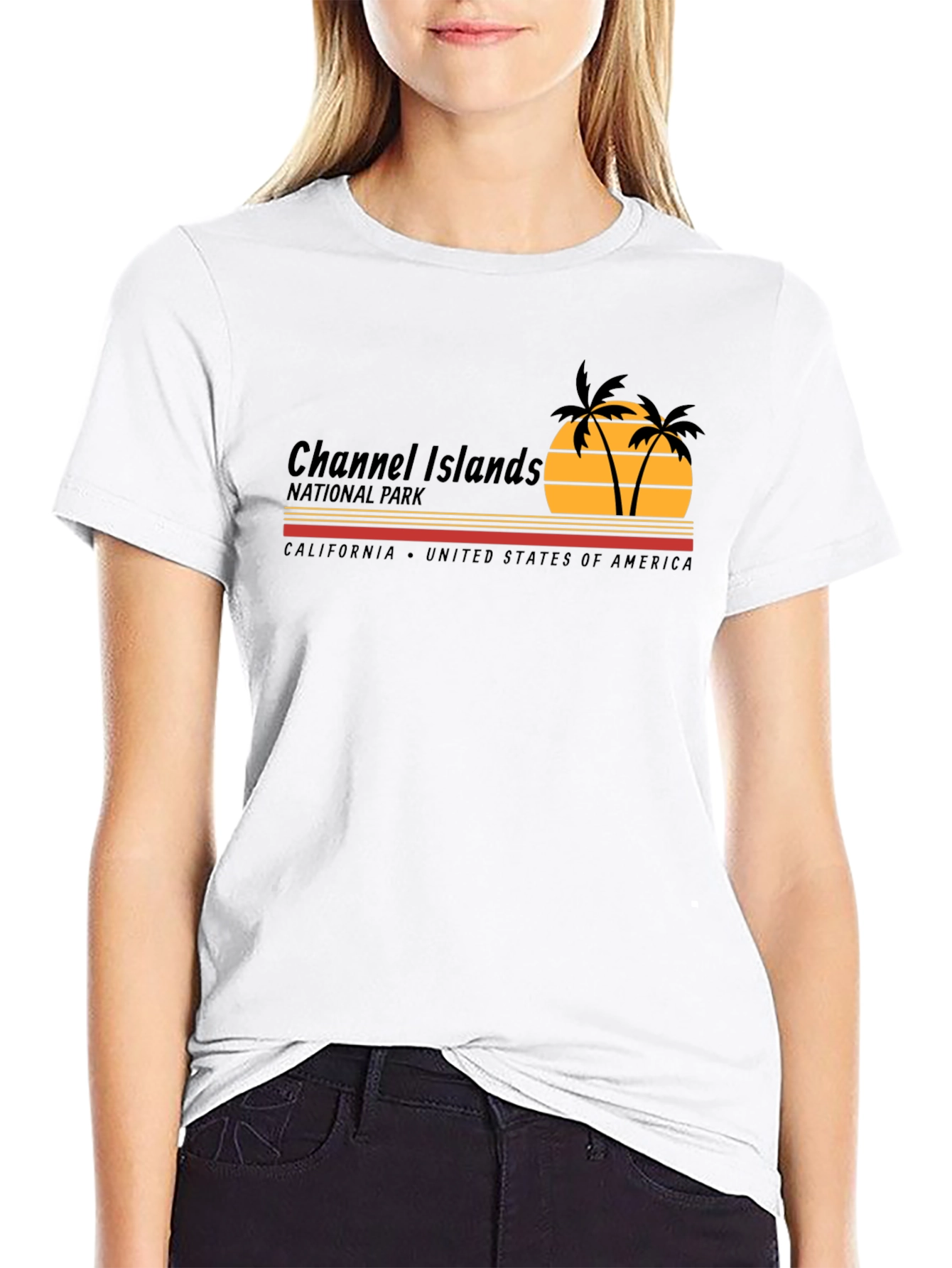 Channel Islands National Park Black Graphic T-Shirt