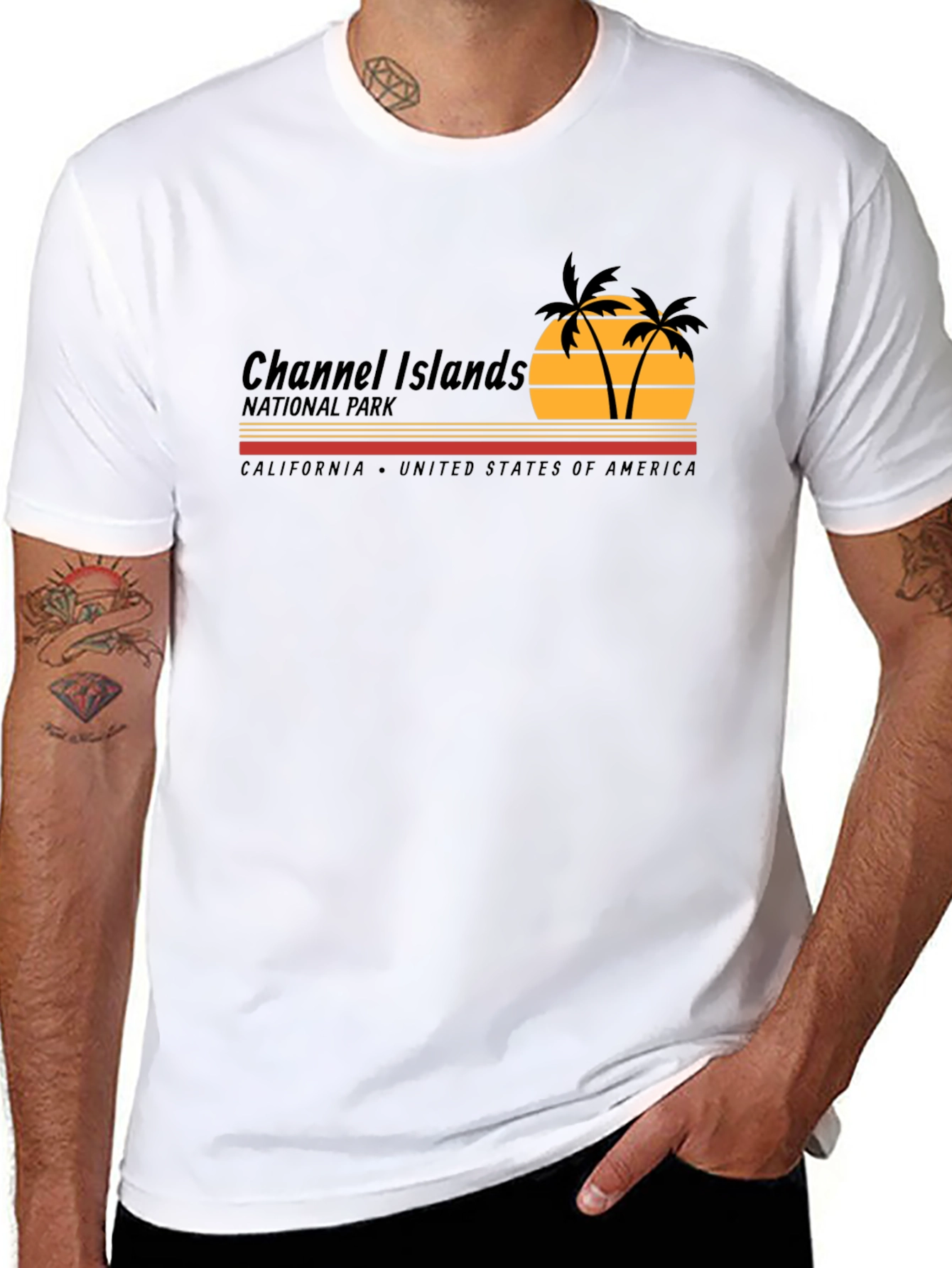 Channel Islands National Park Black Graphic T-Shirt