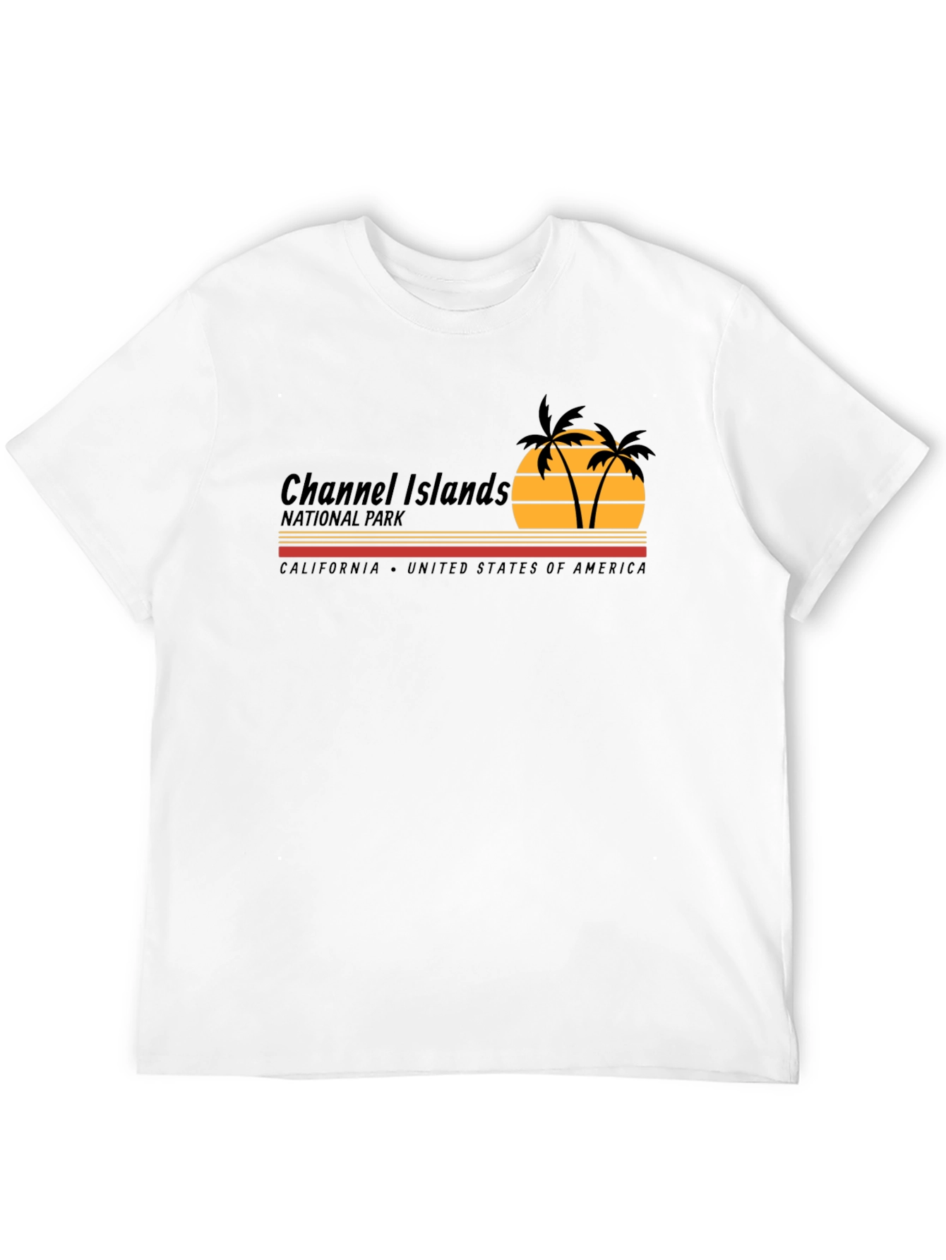 Channel Islands National Park Black Graphic T-Shirt