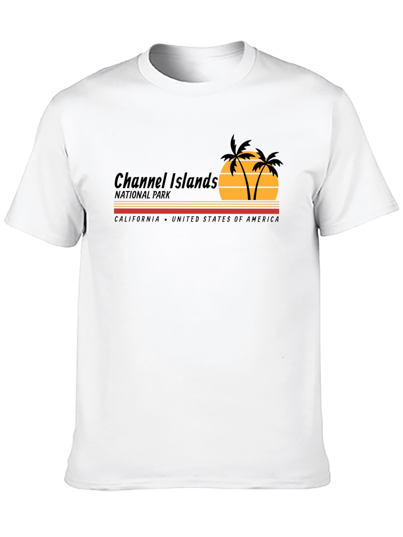 Channel Islands National Park Black Graphic T-Shirt