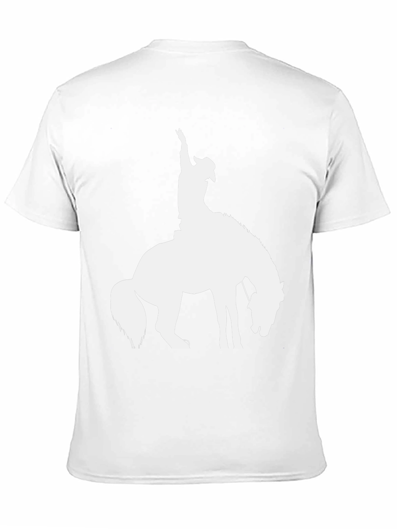 Cowboy Silhouette Graphic T-Shirt