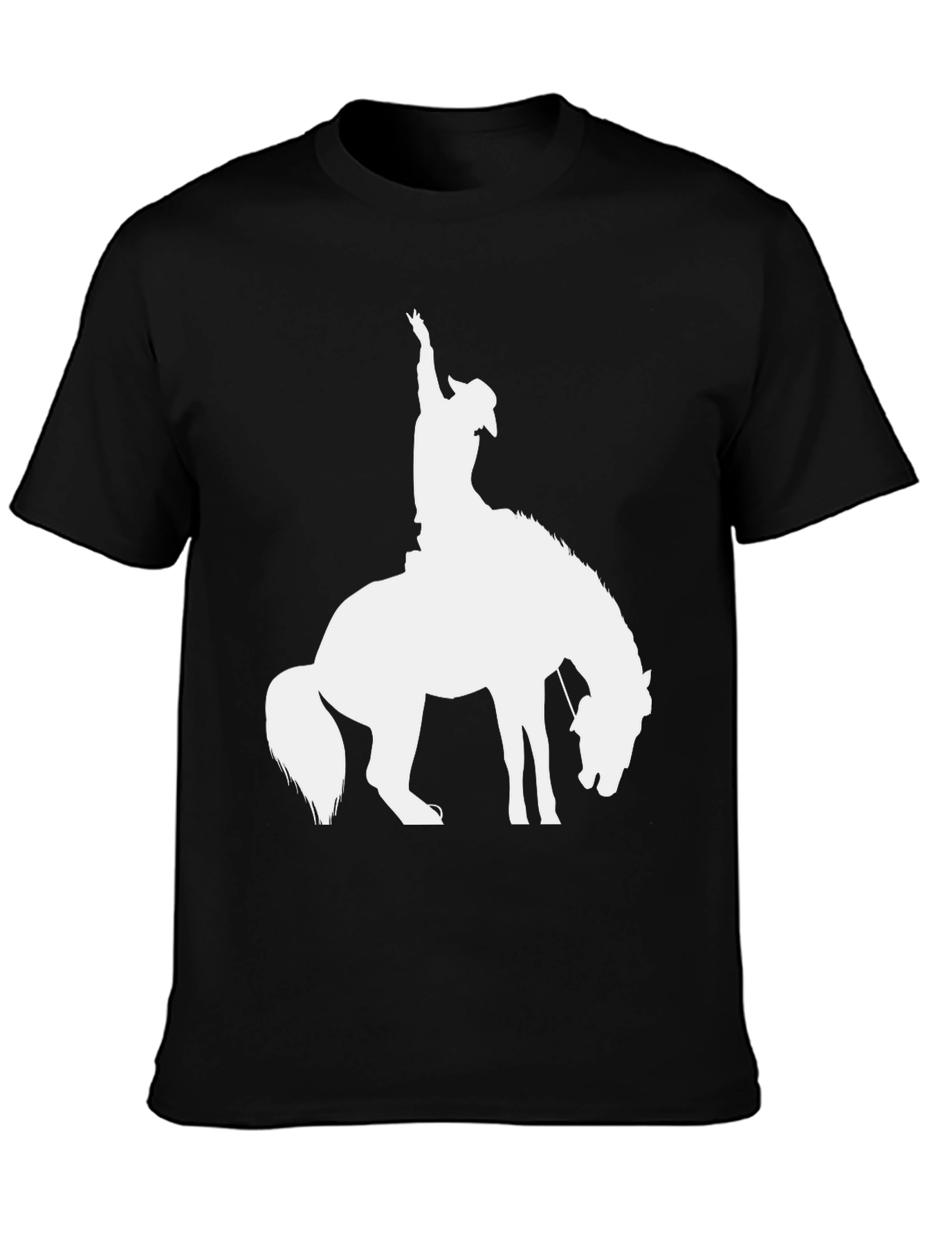 Cowboy Silhouette Graphic T-Shirt