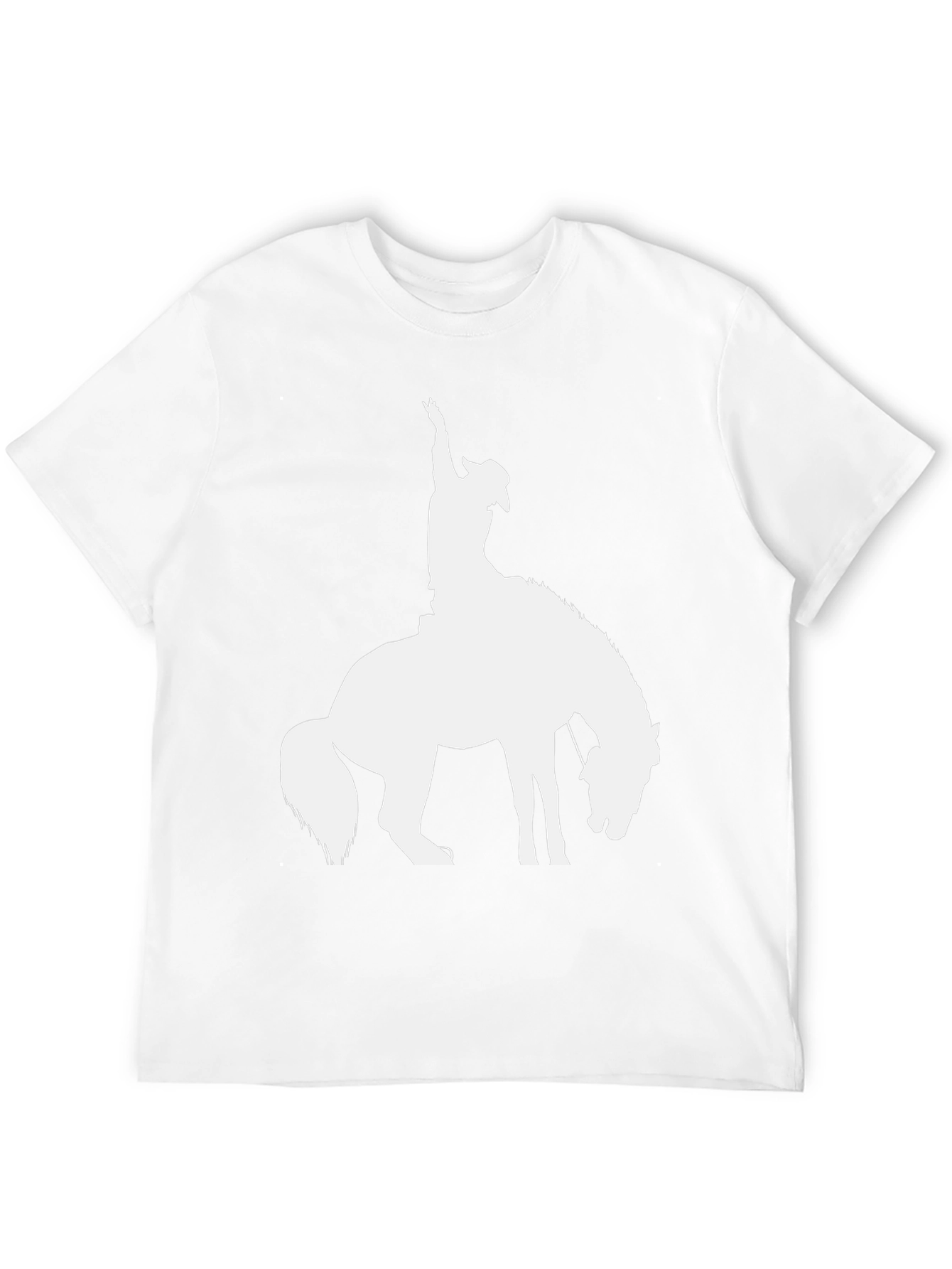 Cowboy Silhouette Graphic T-Shirt