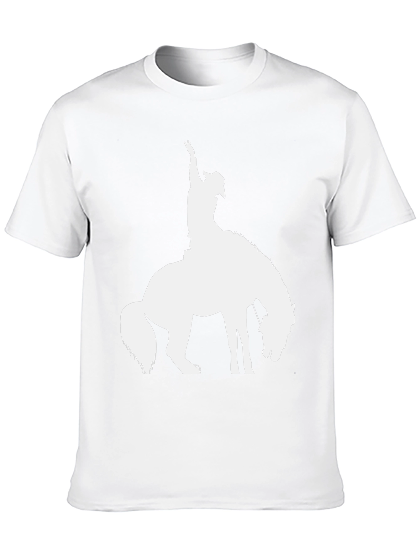 Cowboy Silhouette Graphic T-Shirt