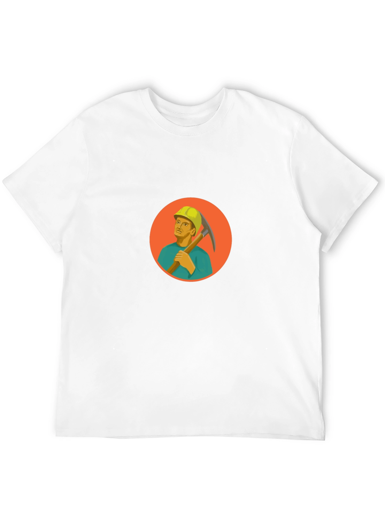 Miner Graphic Black T-Shirt
