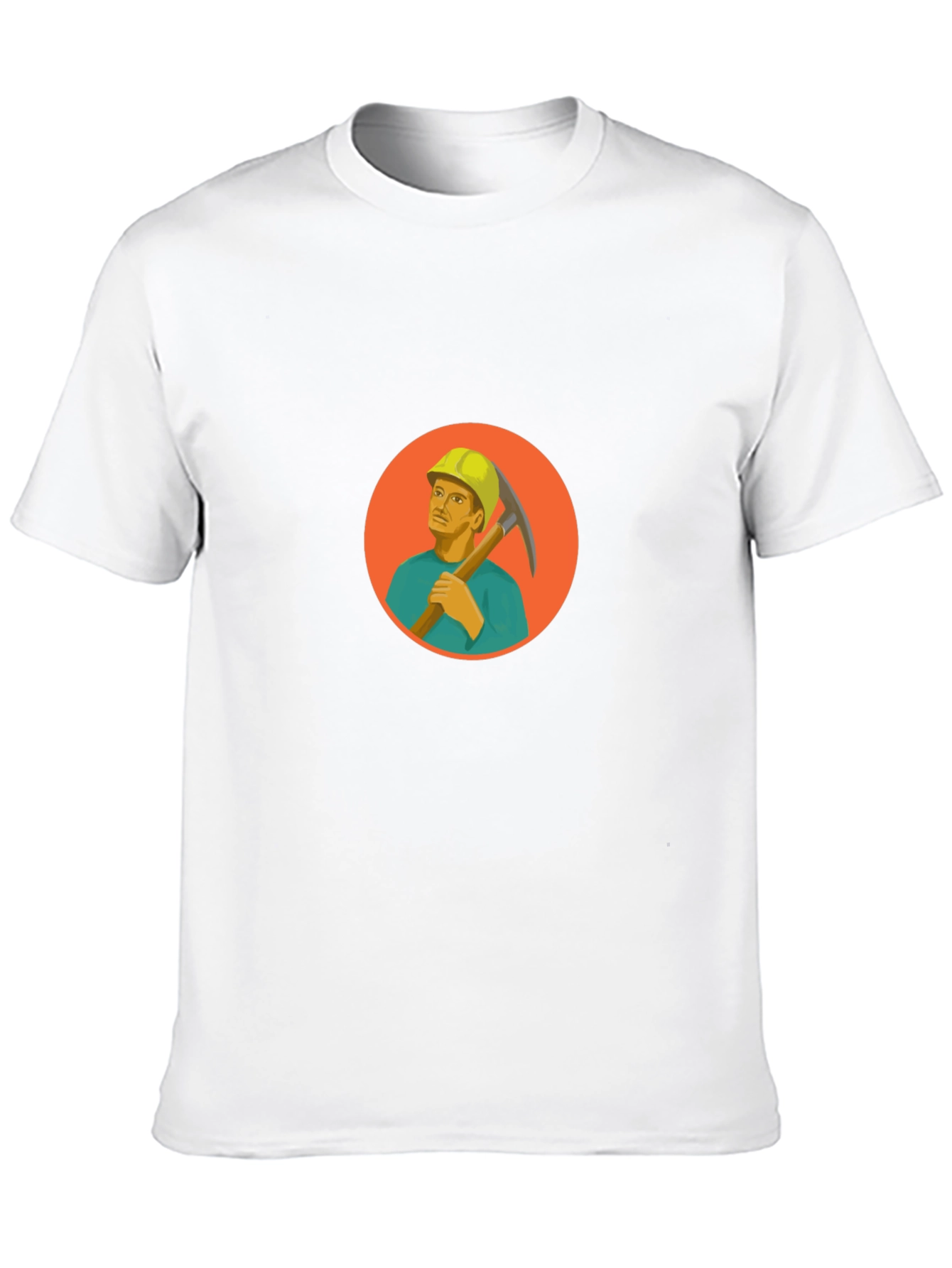 Miner Graphic Black T-Shirt