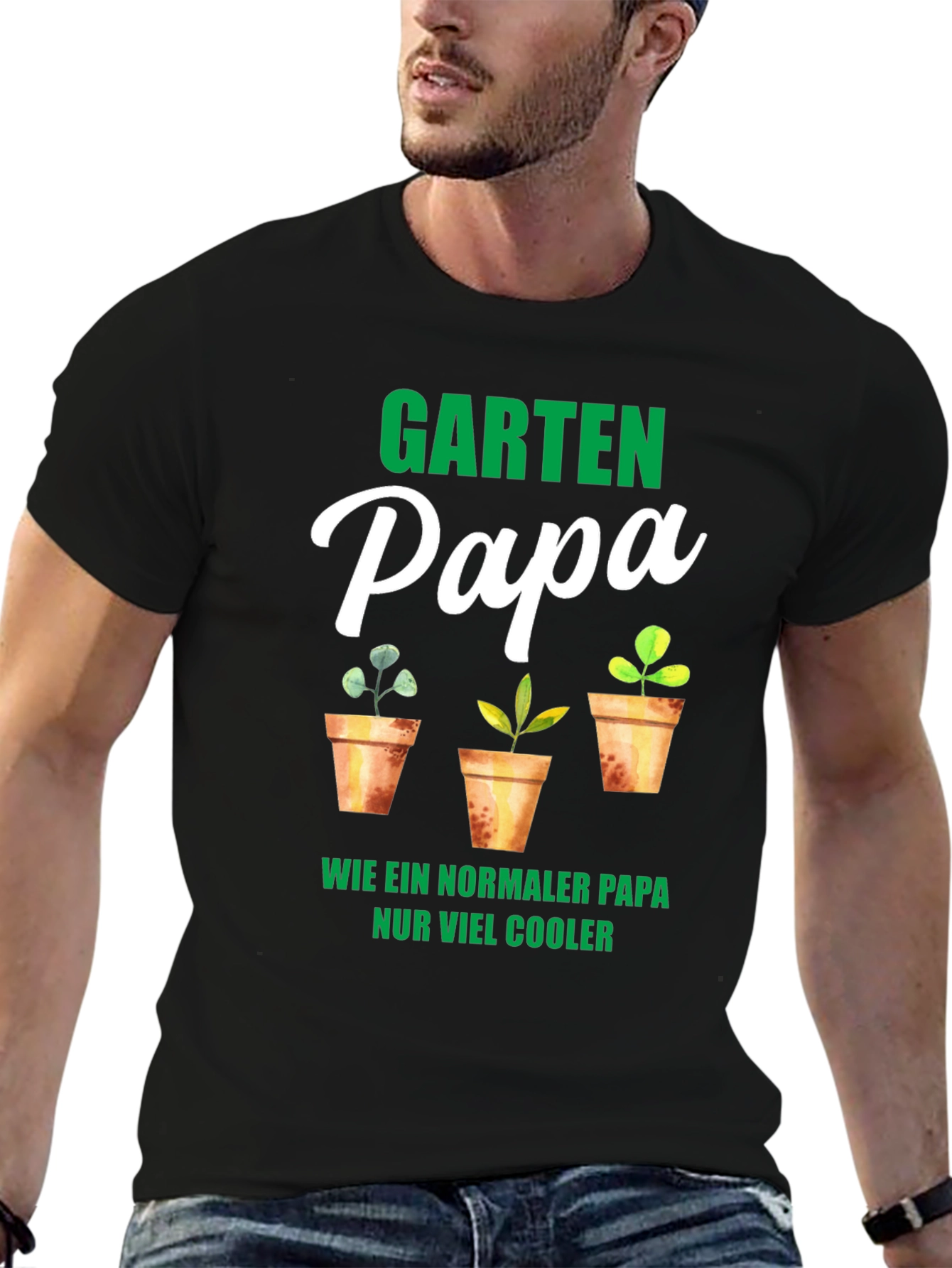 Garten Papa T-Shirt: Cool Gardener Dad Tee