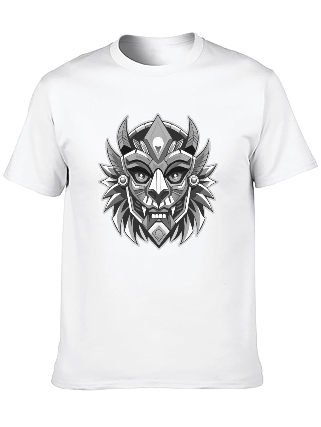 Cyberpunk Samurai Graphic Tee - Unique Black T-Shirt