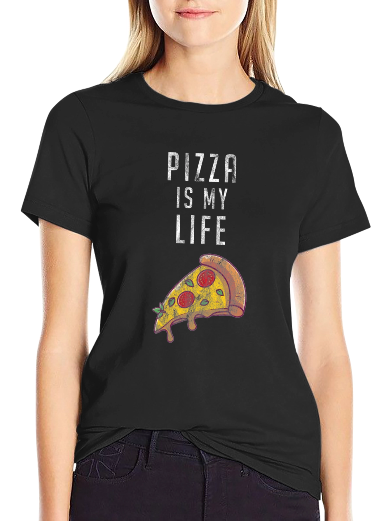 Pizza Is My Life Graphic Tee