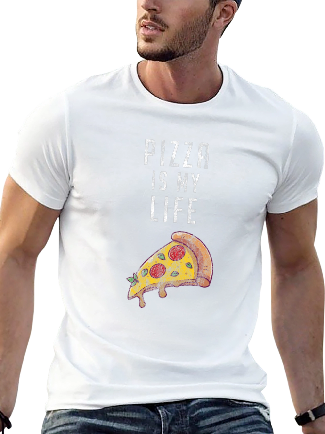 Pizza Is My Life Graphic Tee