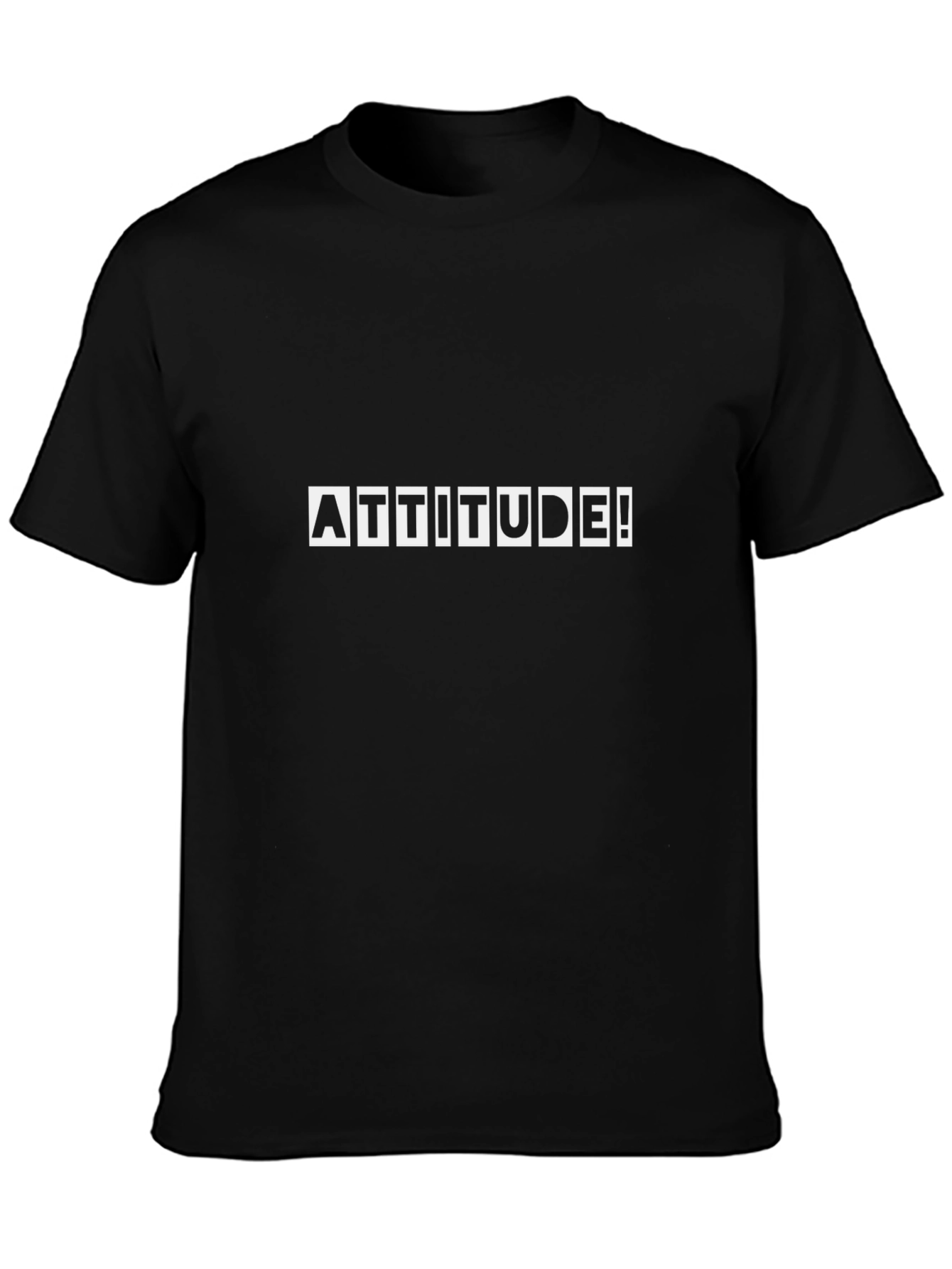 Attitude! Graphic Tee - Bold Statement T-Shirt