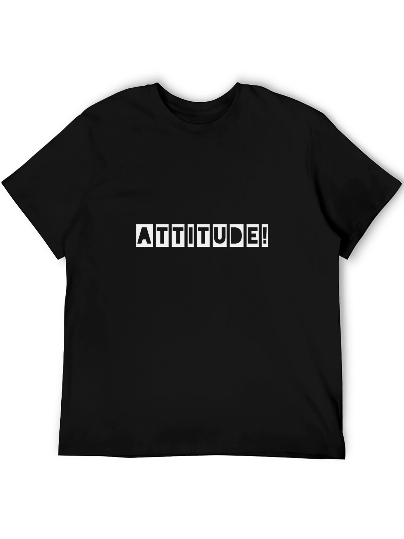 Attitude! Graphic Tee - Bold Statement T-Shirt