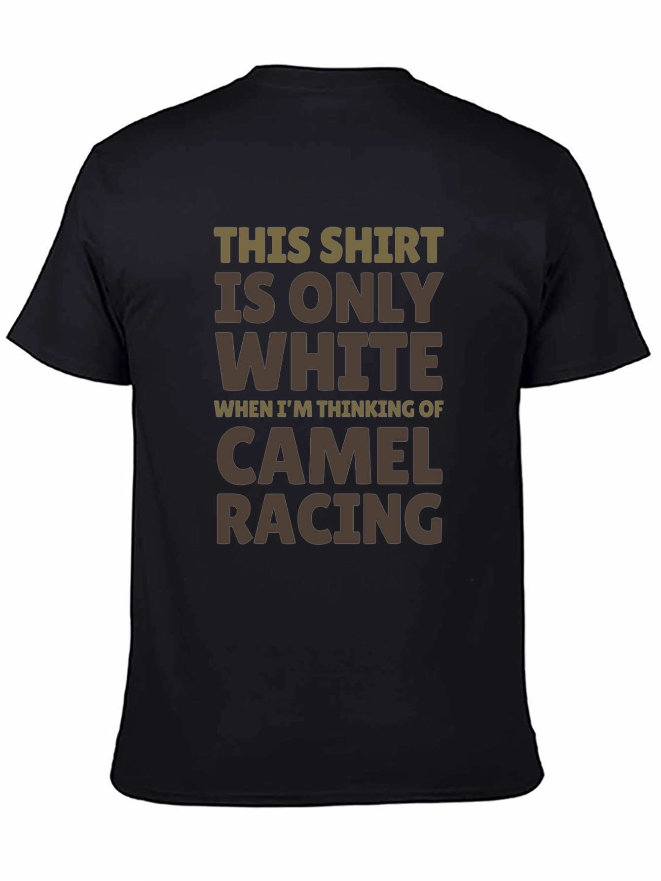 Camel Racing Humor T-Shirt