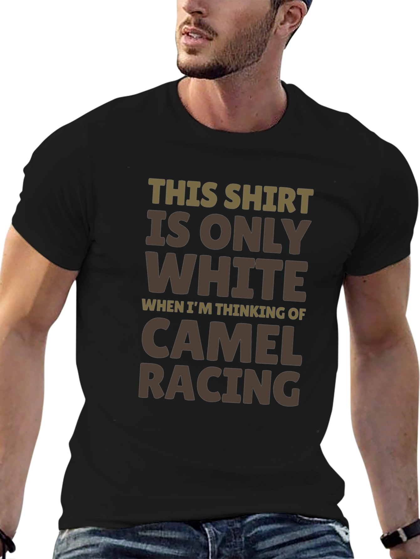 Camel Racing Humor T-Shirt