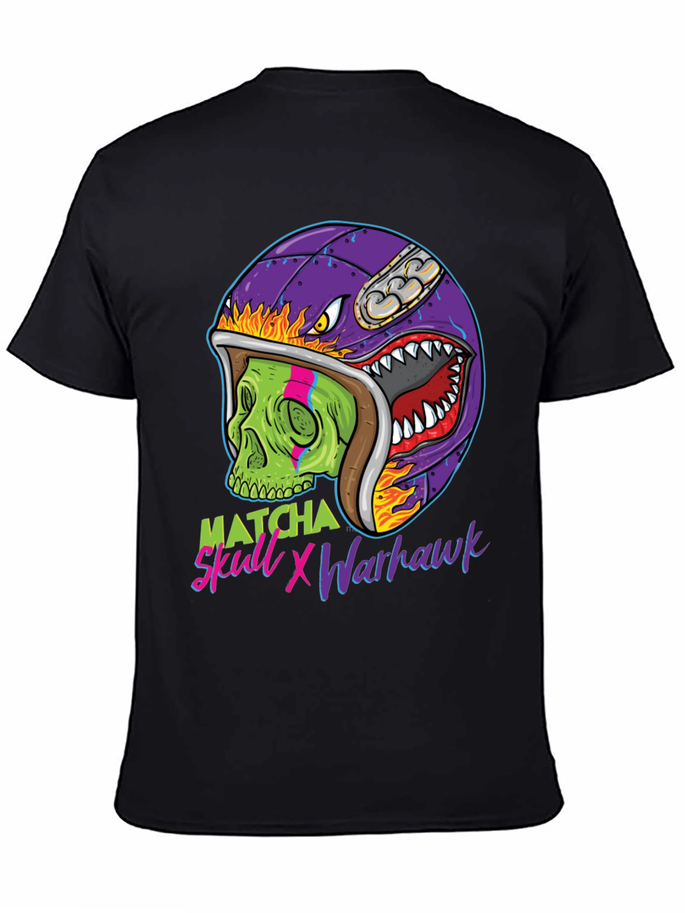 Matcha Skull X Warhawk Graphic Tee