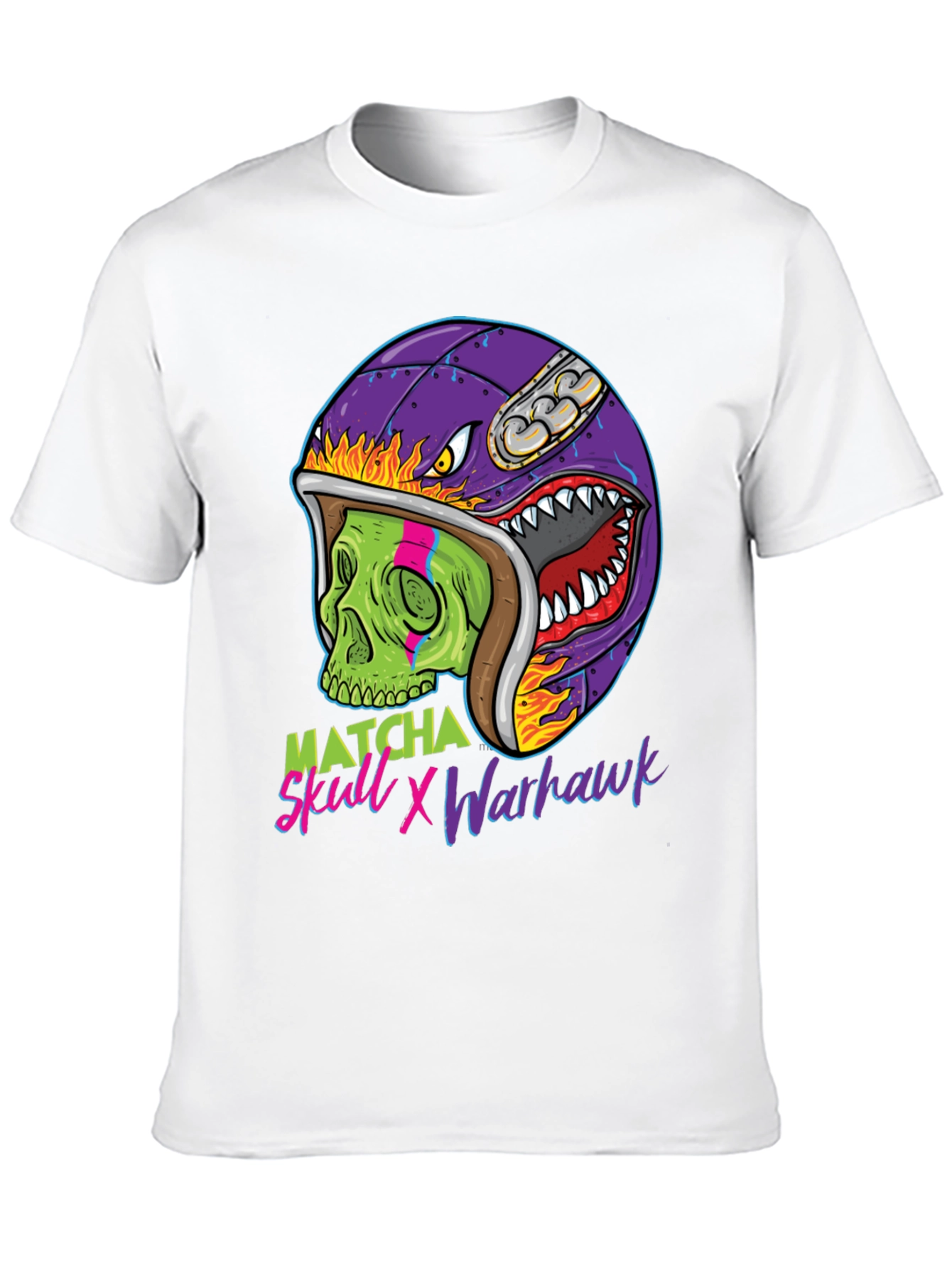 Matcha Skull X Warhawk Graphic Tee