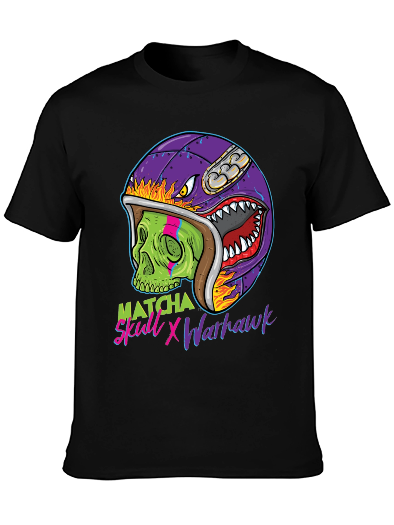 Matcha Skull X Warhawk Graphic Tee