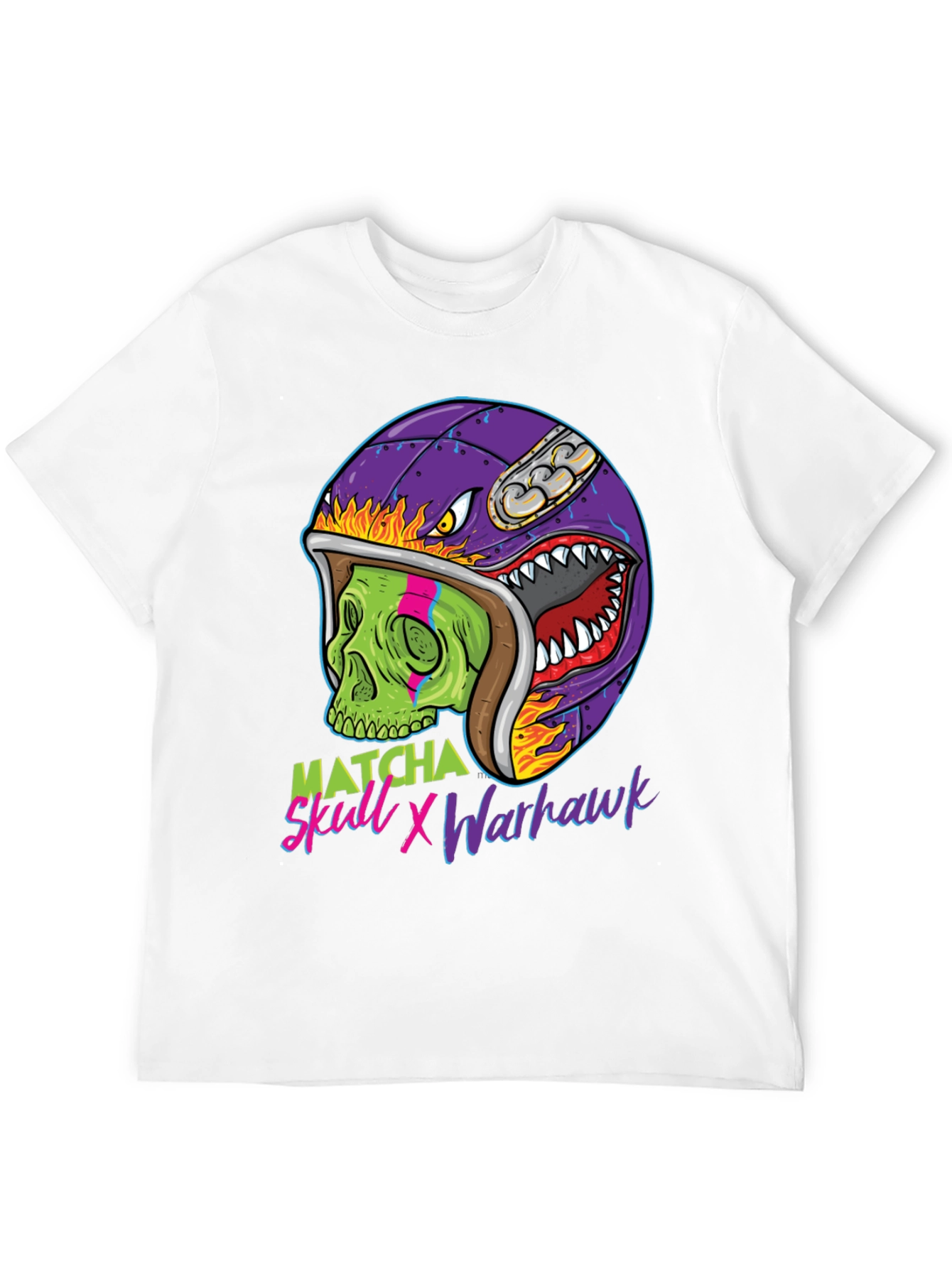 Matcha Skull X Warhawk Graphic Tee