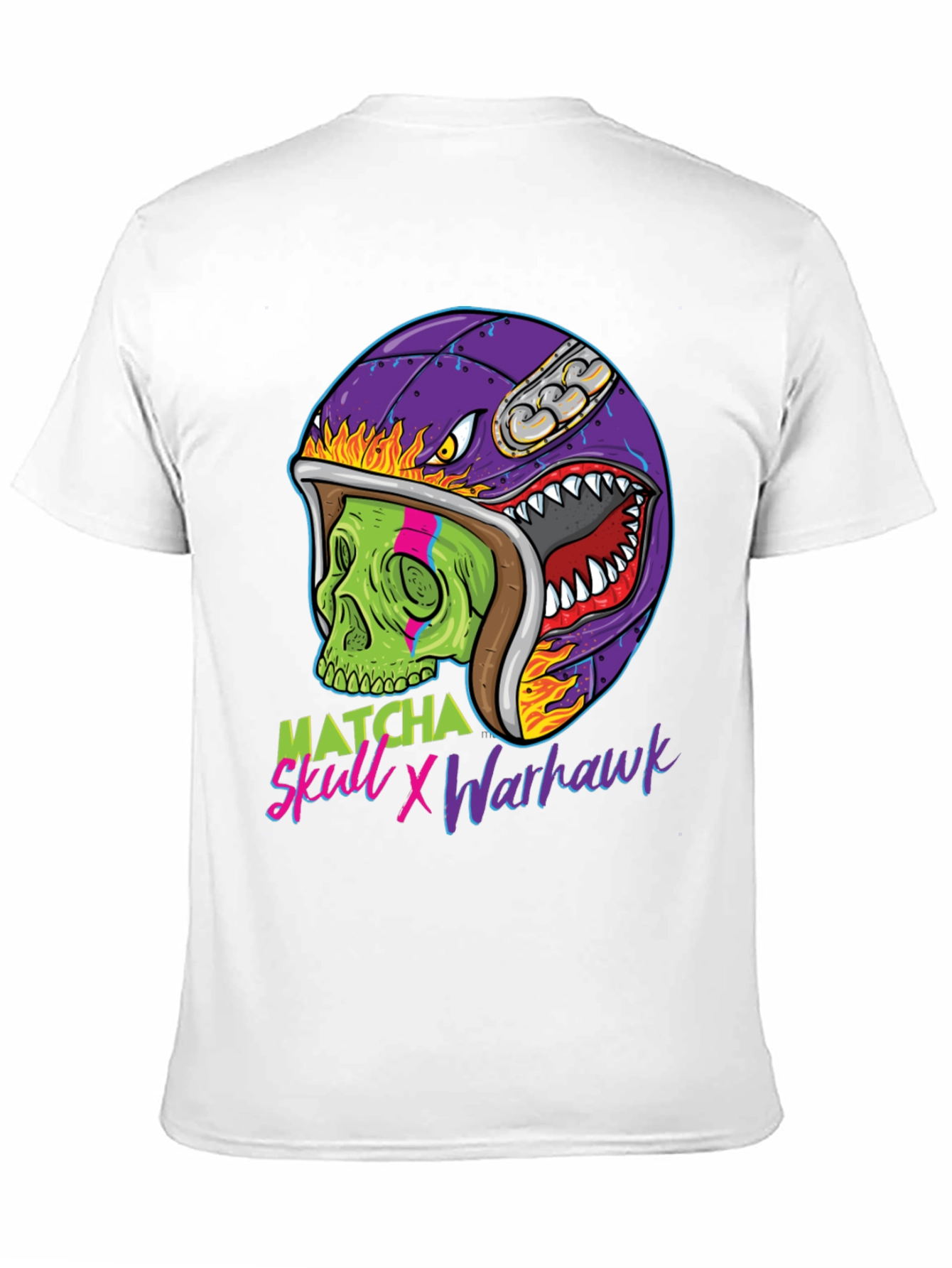 Matcha Skull X Warhawk Graphic Tee