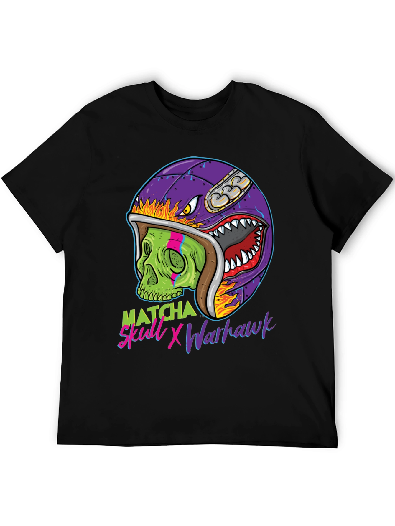 Matcha Skull X Warhawk Graphic Tee