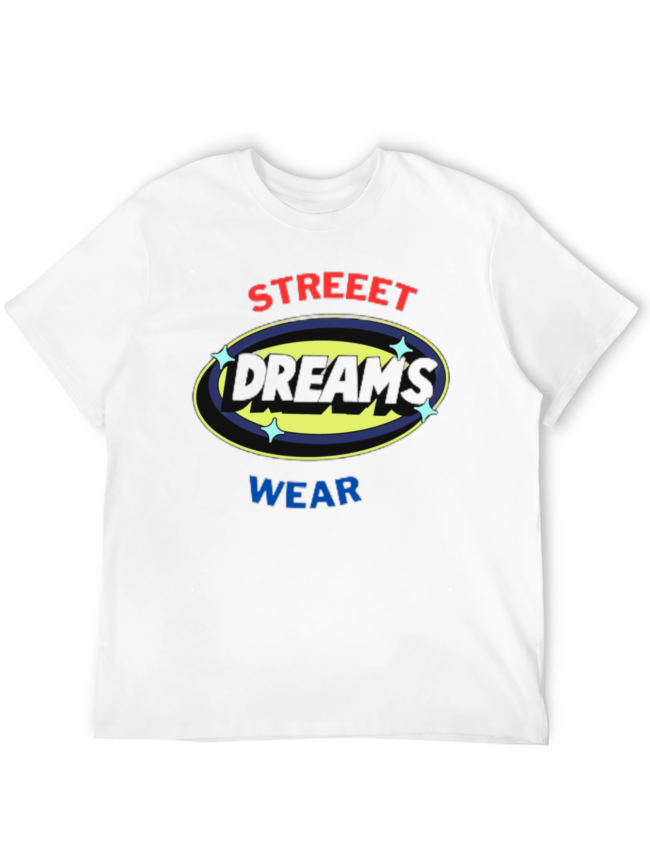 Street Dreams Wear Black Graphic Tee