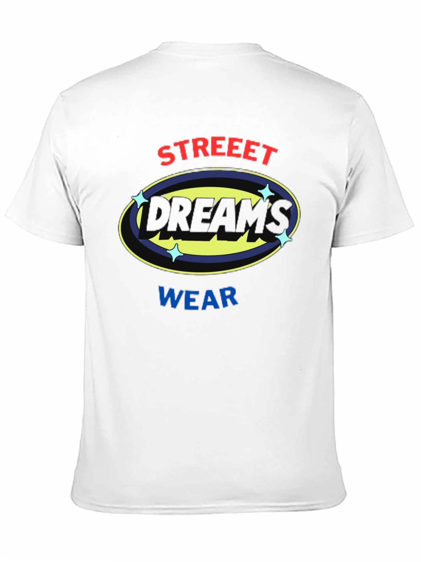 Street Dreams Wear Black Graphic Tee