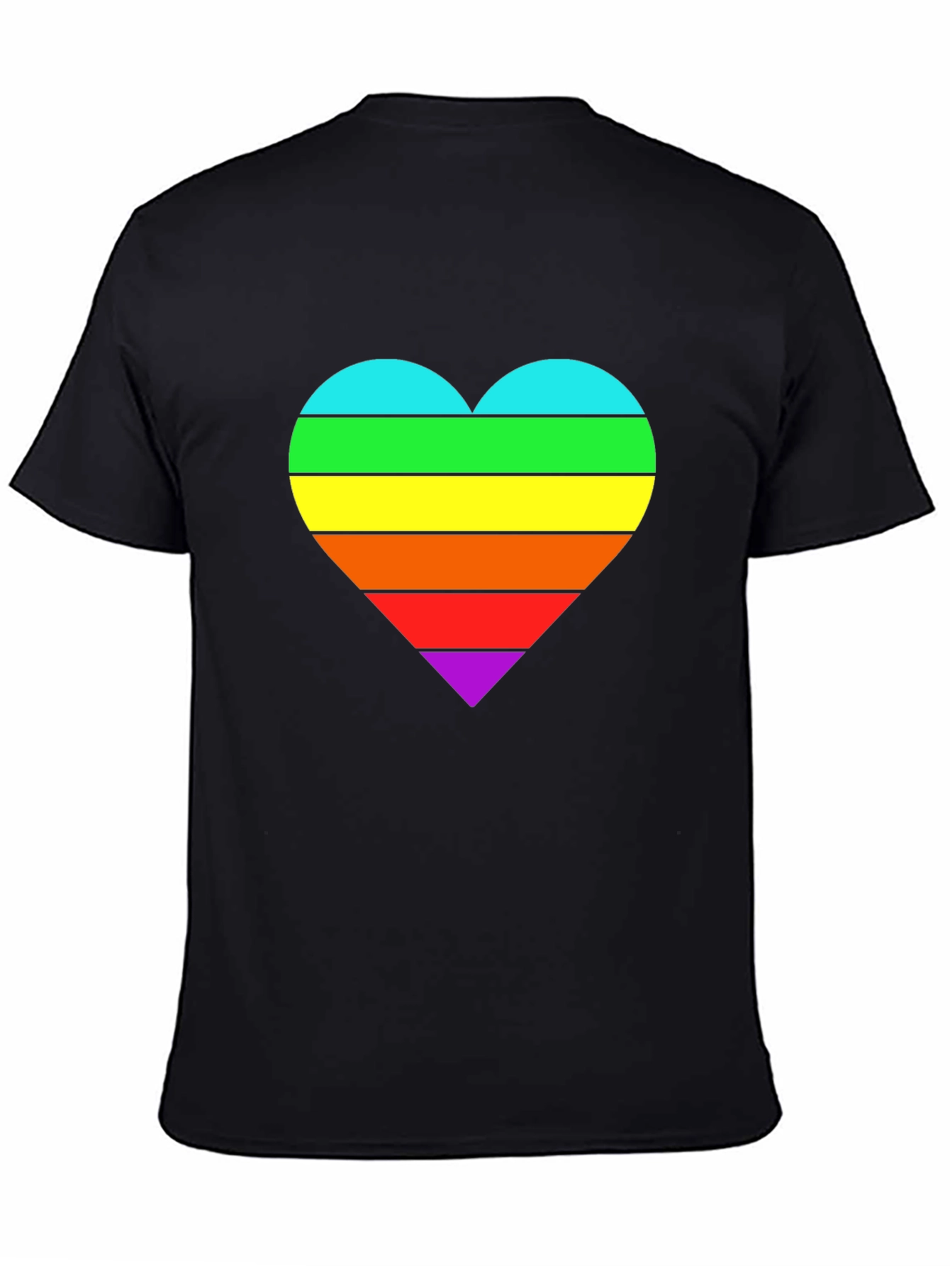 Rainbow Heart Pride T-Shirt