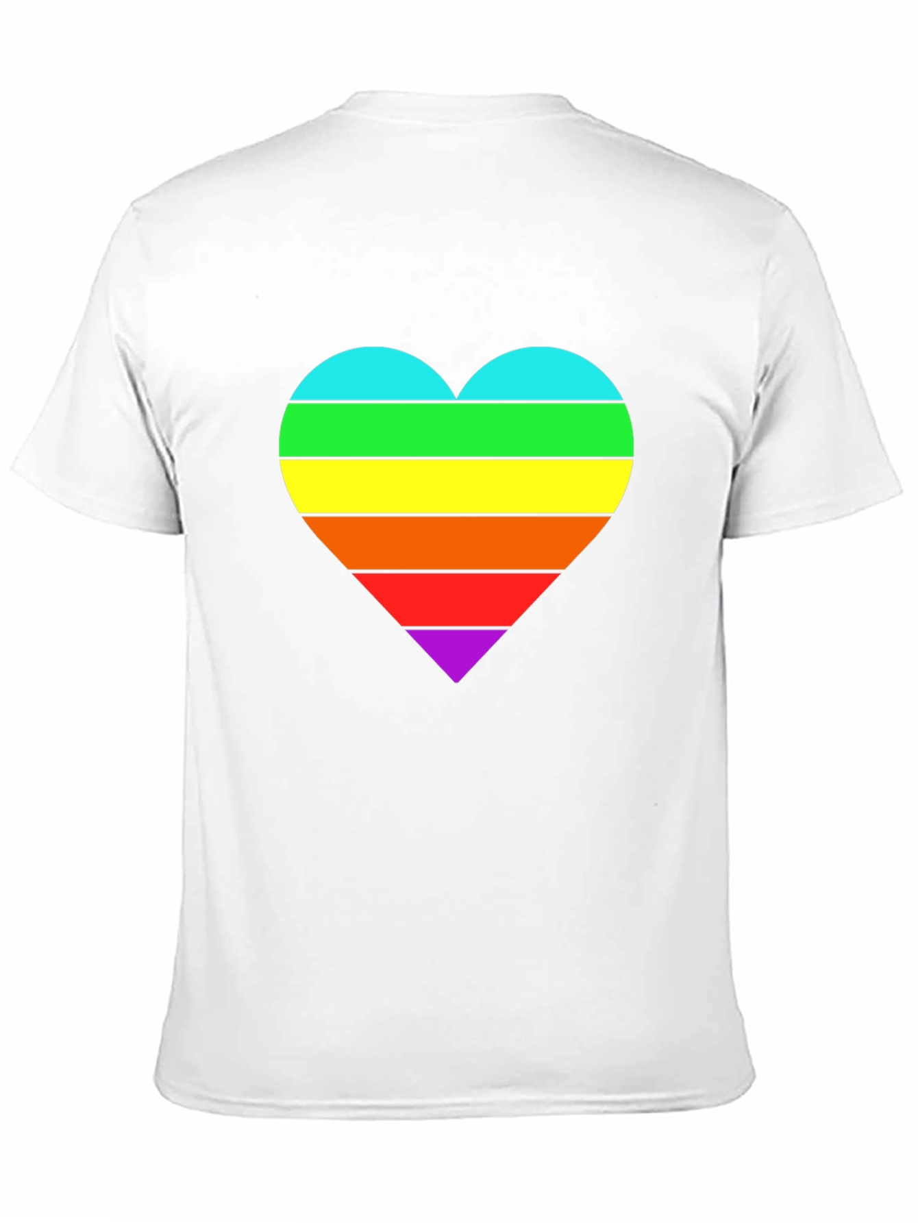 Rainbow Heart Pride T-Shirt